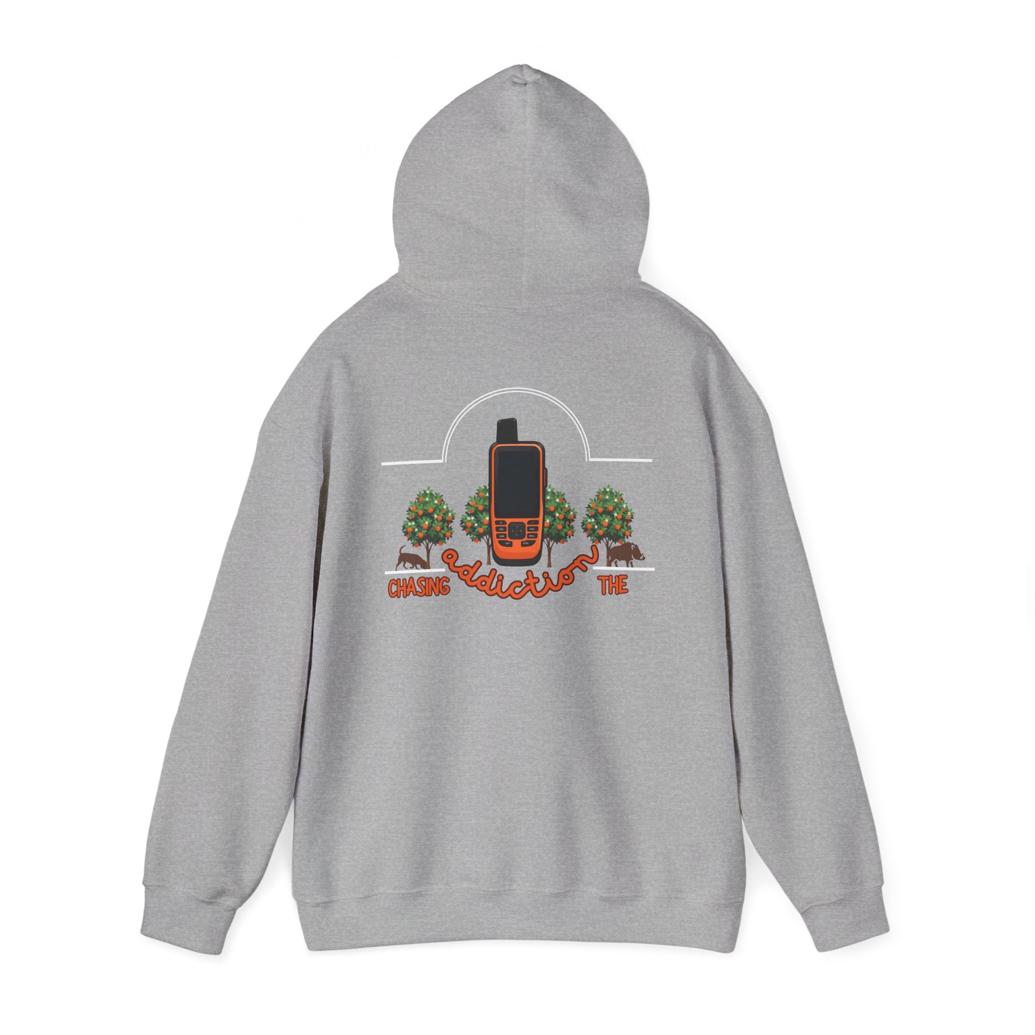 Tree Emblem Hoodie - Tiny Green Tree with DAC Text Chest Logo