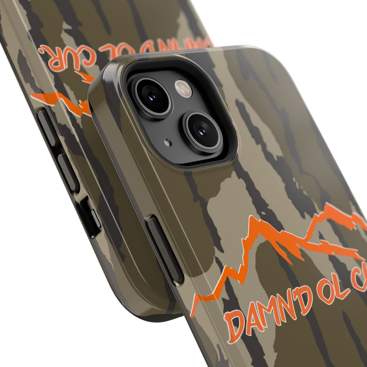 Camo Mountain Impact-Resistant Phone Case — 'Damn'd O'Clur' Outdoor Protective Cover
