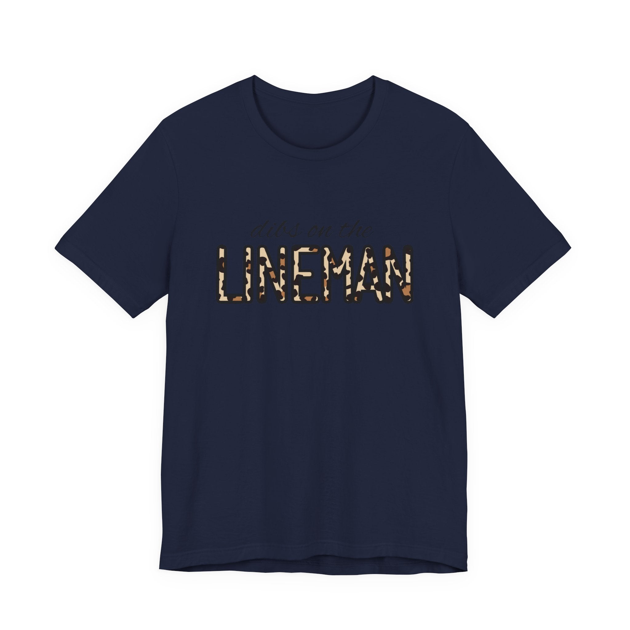 Dibs on the Lineman T-Shirt — Football Lineman Crew Tee