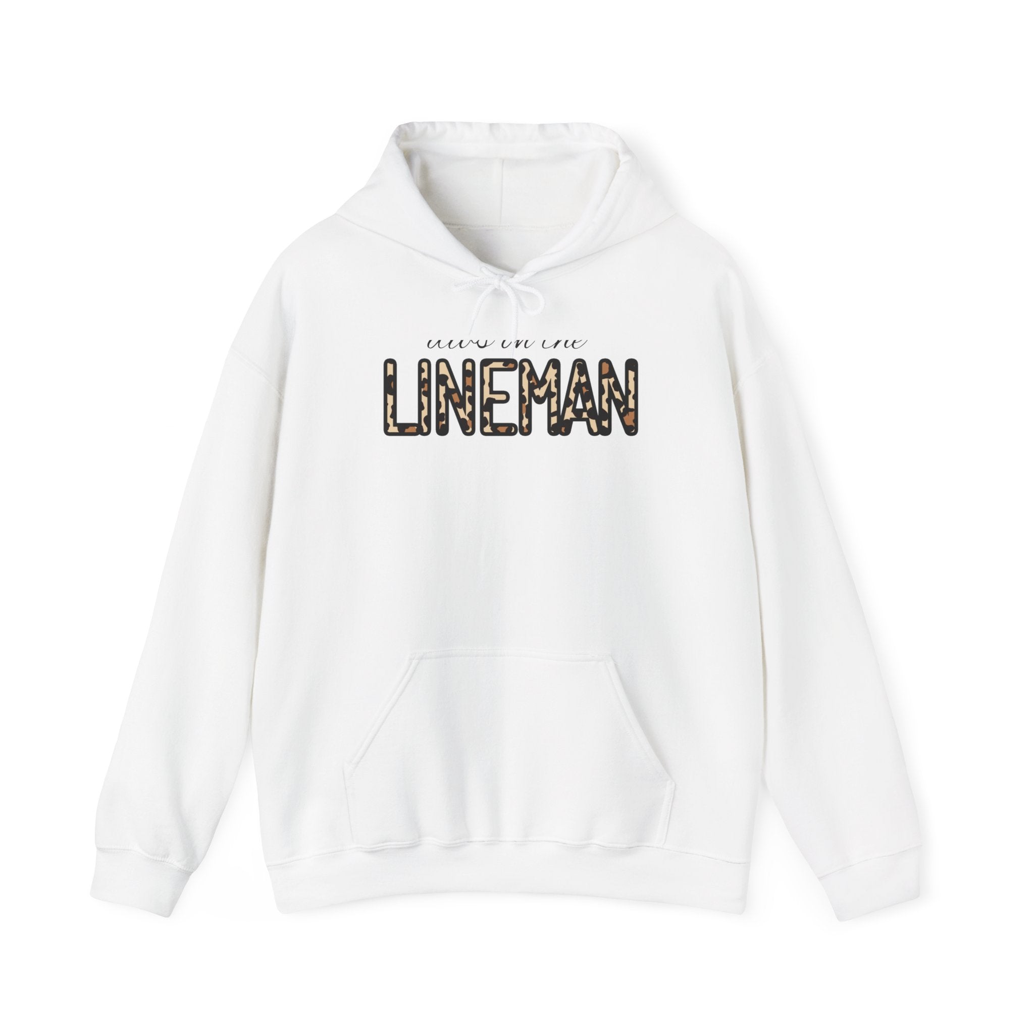 Lineman Hoodie – "dibs on the Lineman" Graphic Pullover