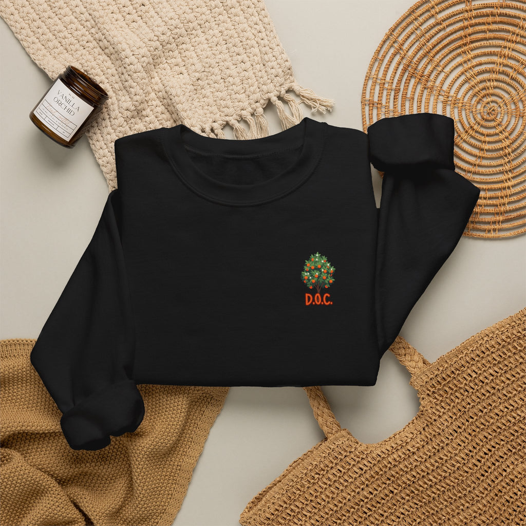 Tree Crest Crewneck Sweatshirt —