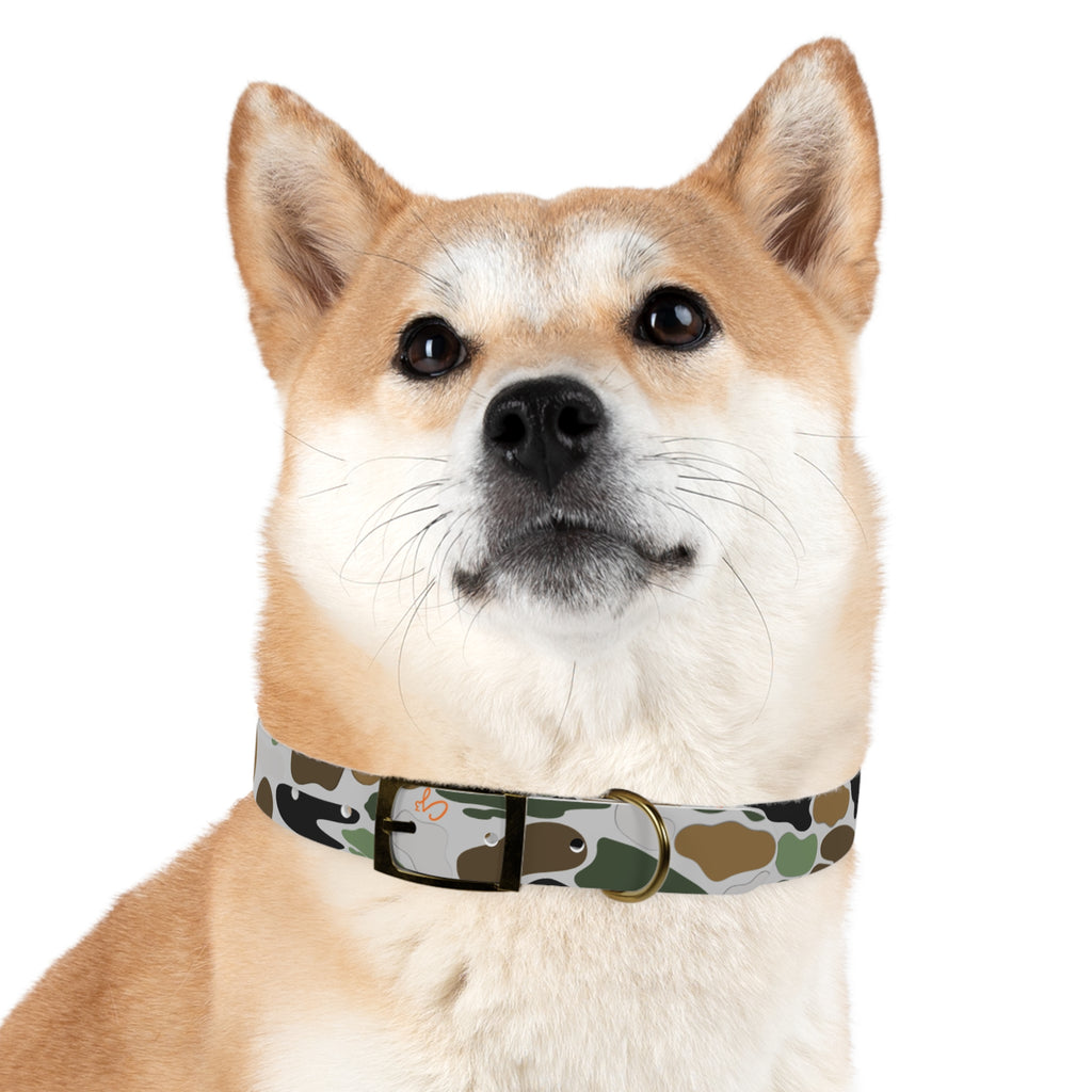 Camouflage Pattern Dog Collar —  Camo Pet Collar for Small & Large Dogs