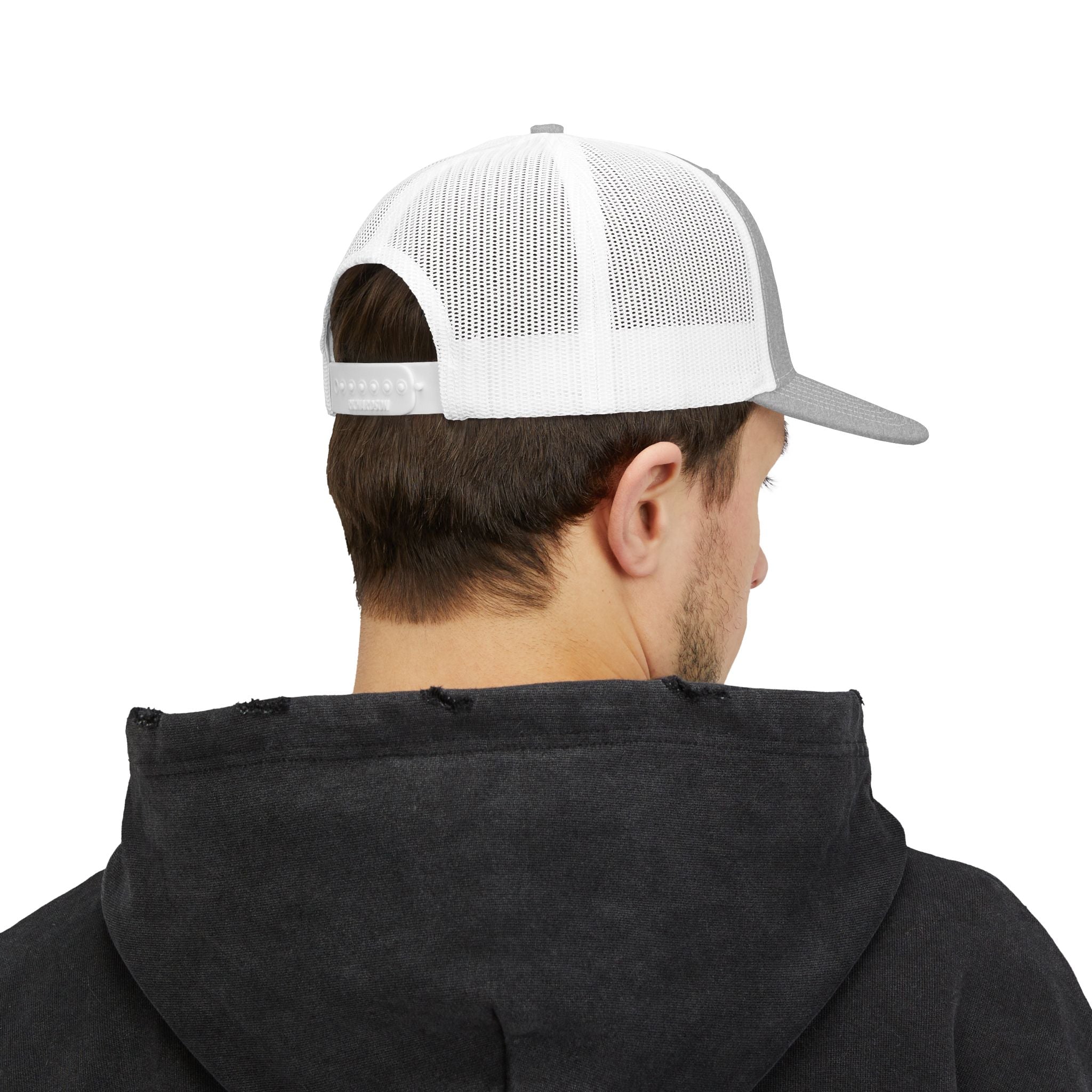 Damn'd Ol Cur Trucker Cap -Mountain Snapback Hat
