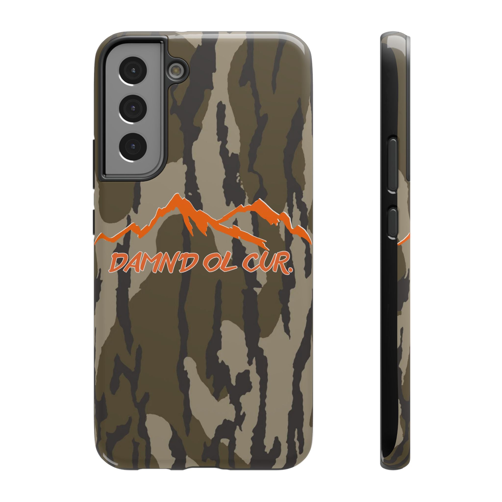 Camo Mountain Impact-Resistant Phone Case — 'Damn'd O'Clur' Outdoor Protective Cover