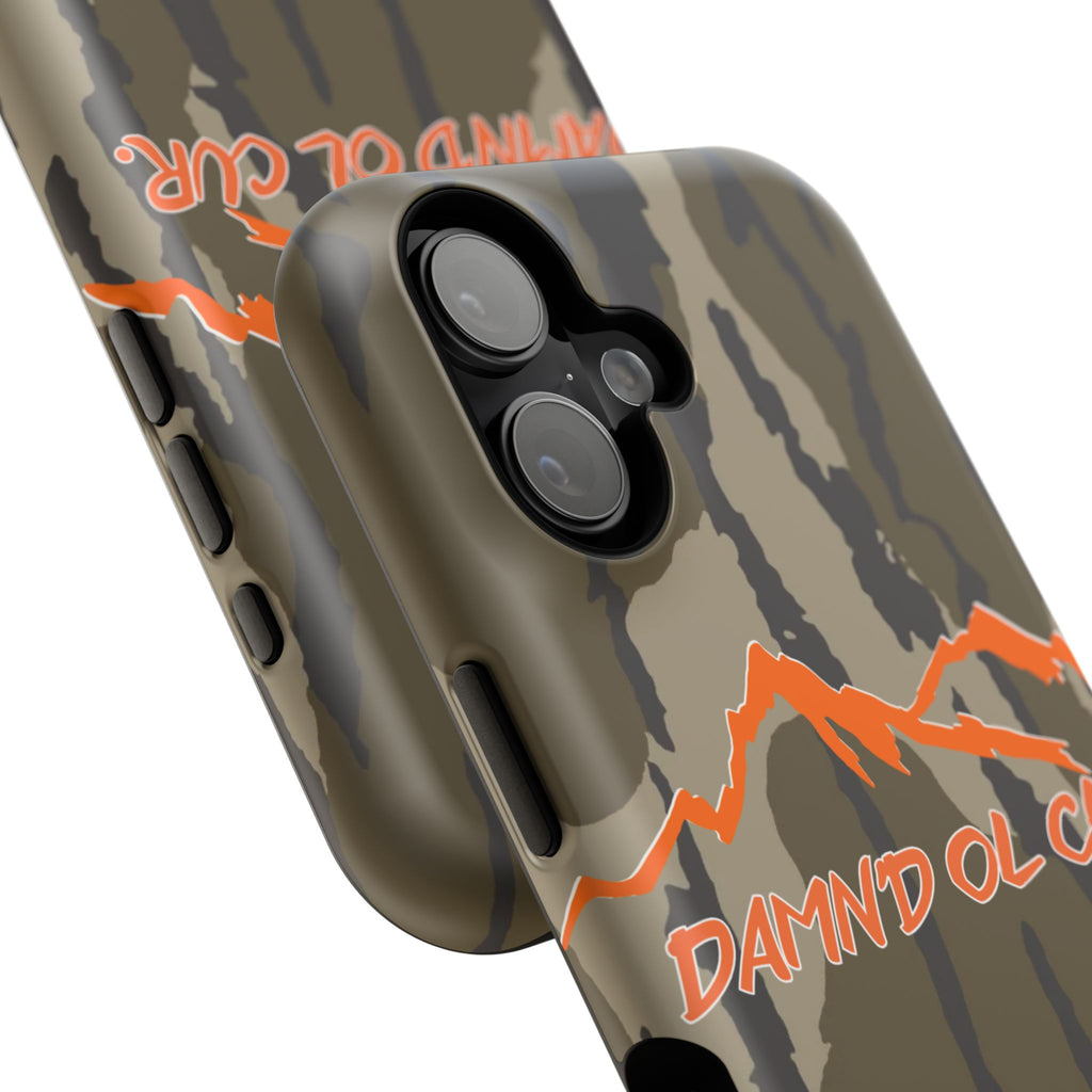 Camo Mountain Impact-Resistant Phone Case — 'Damn'd O'Clur' Outdoor Protective Cover
