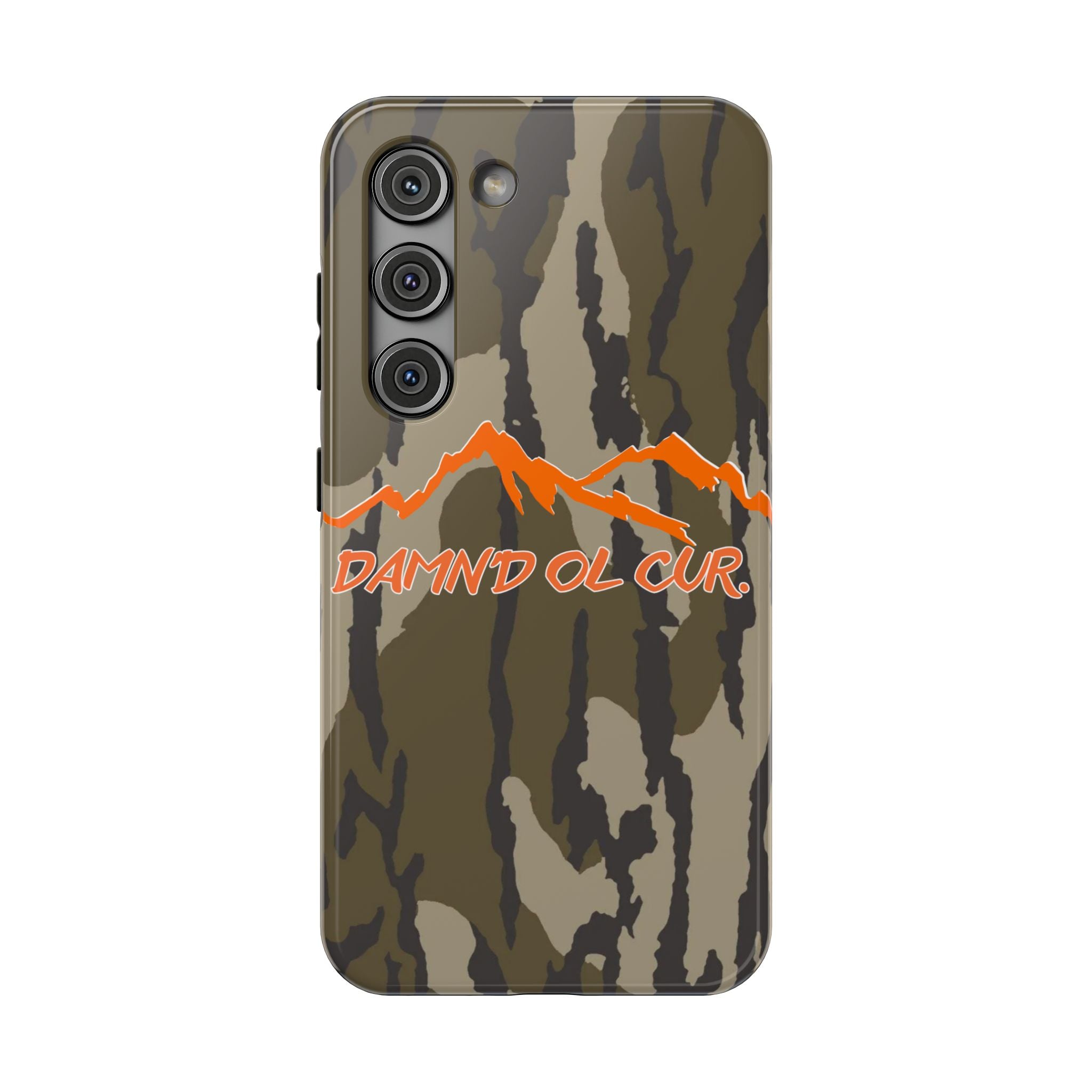 Camo Mountain Impact-Resistant Phone Case — 'Damn'd O'Clur' Outdoor Protective Cover