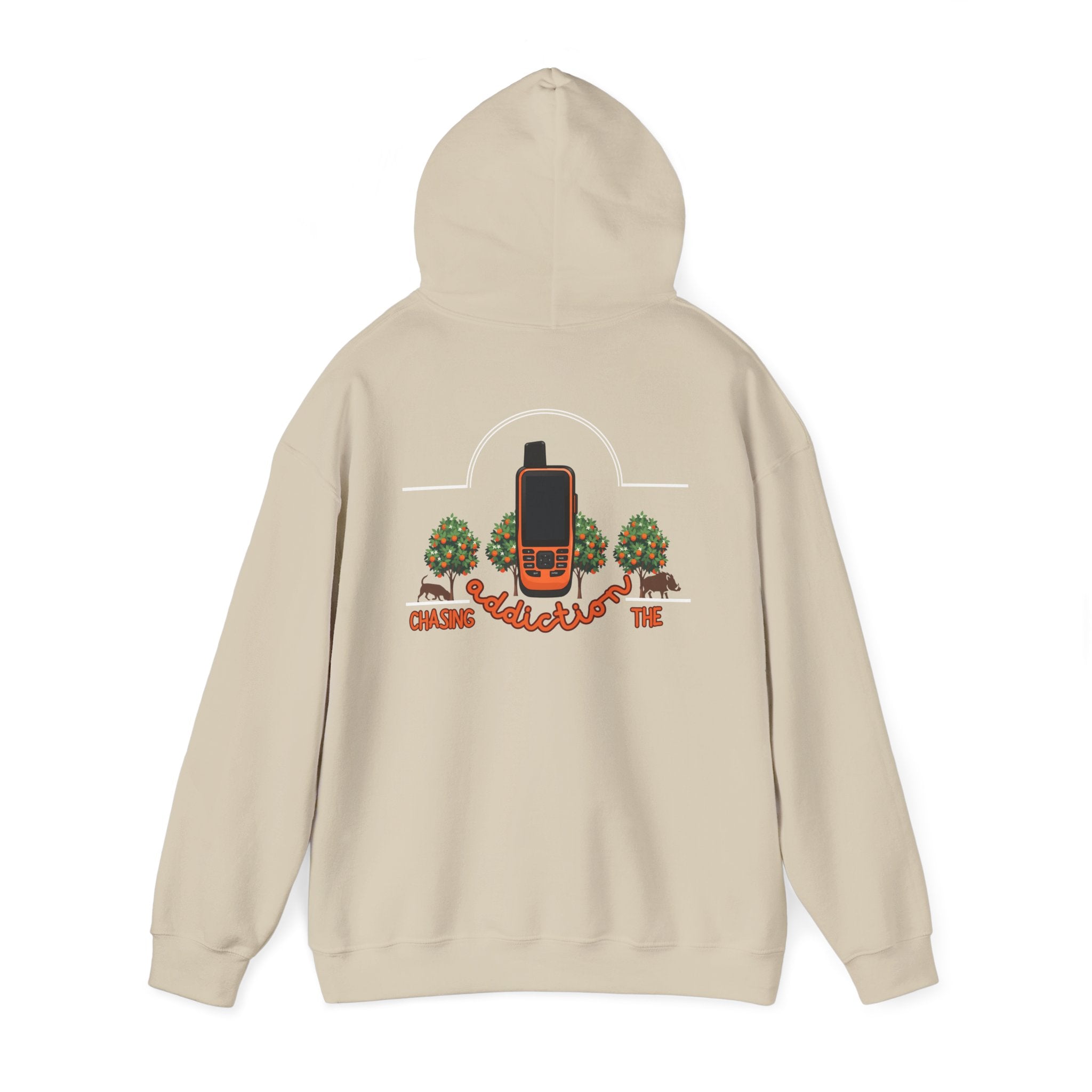 Tree Emblem Hoodie - Tiny Green Tree with DAC Text Chest Logo