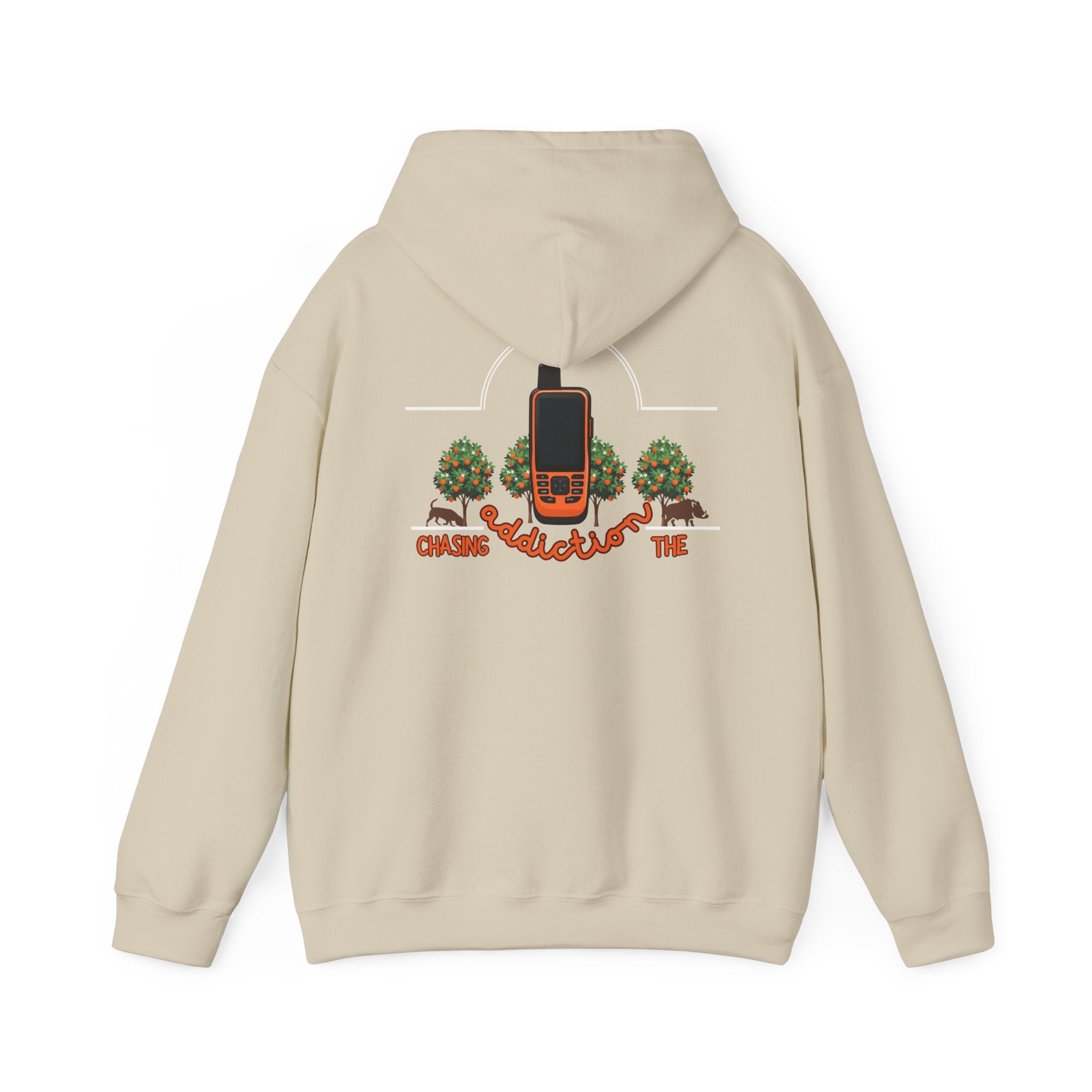 Tree Emblem Hoodie - Tiny Green Tree with DAC Text Chest Logo