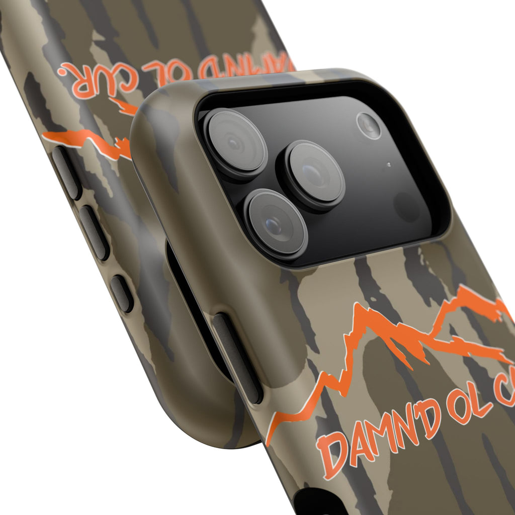 Camo Mountain Impact-Resistant Phone Case — 'Damn'd O'Clur' Outdoor Protective Cover