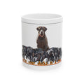 Dog Lover Ceramic Mug – "Keep Your Ducks In A Row" Cute Retriever Design (11oz/15oz)