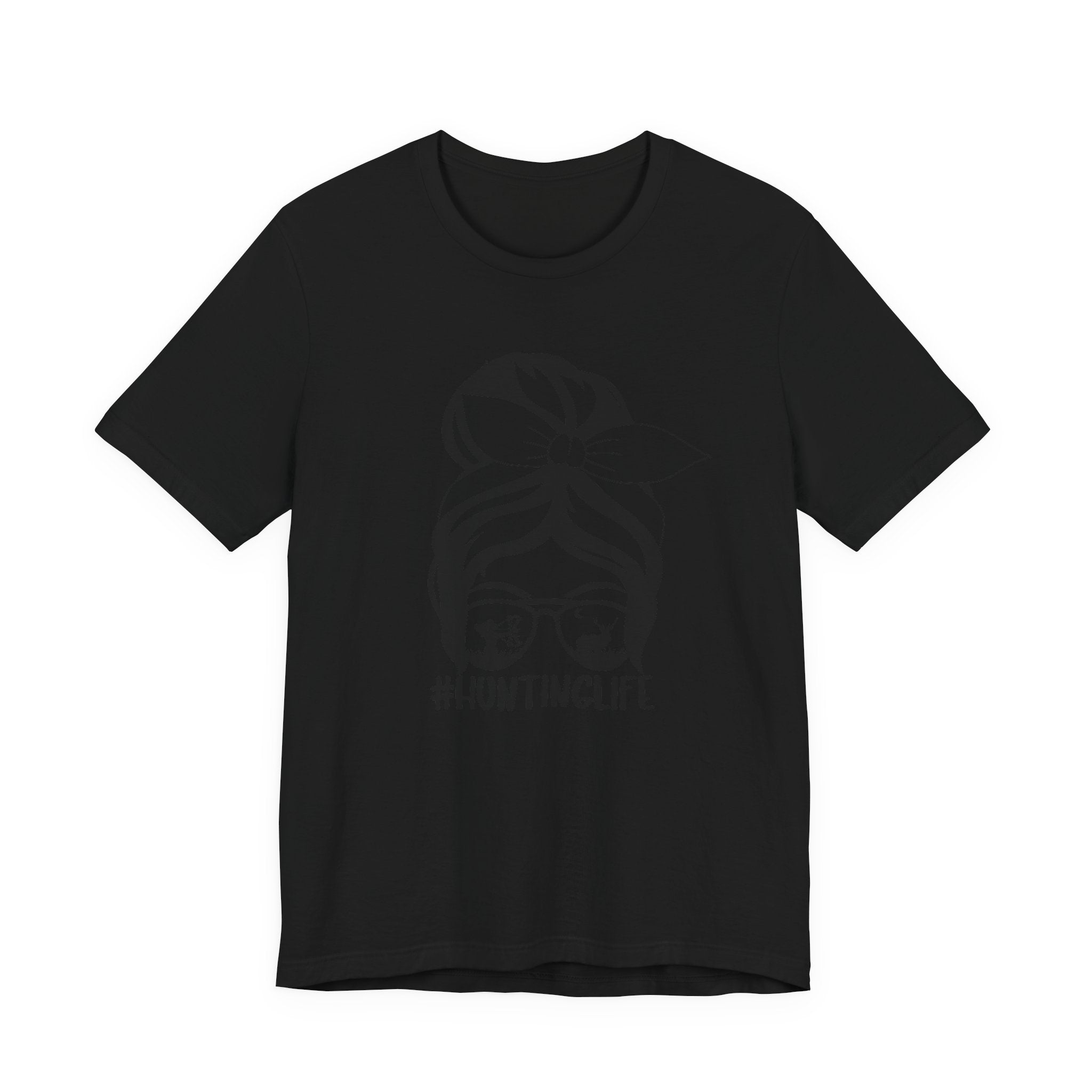 Hunting Life Graphic Tee — Bandana Bun & Sunglasses #HuntingLife Shirt