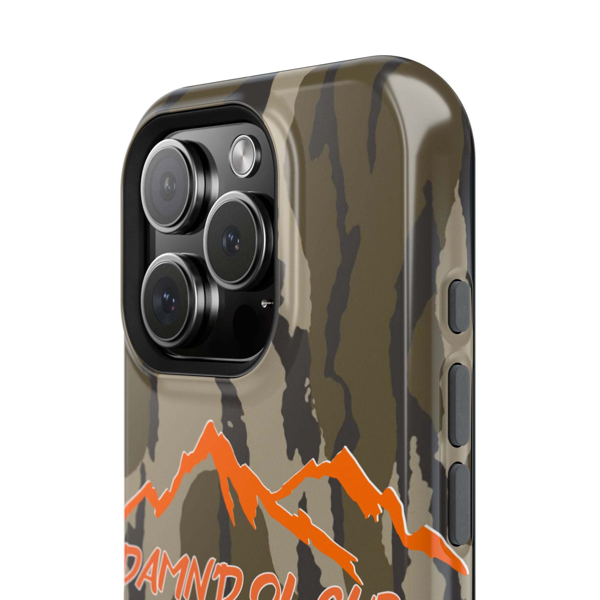 Camo Mountain Impact-Resistant Phone Case — 'Damn'd O'Clur' Outdoor Protective Cover