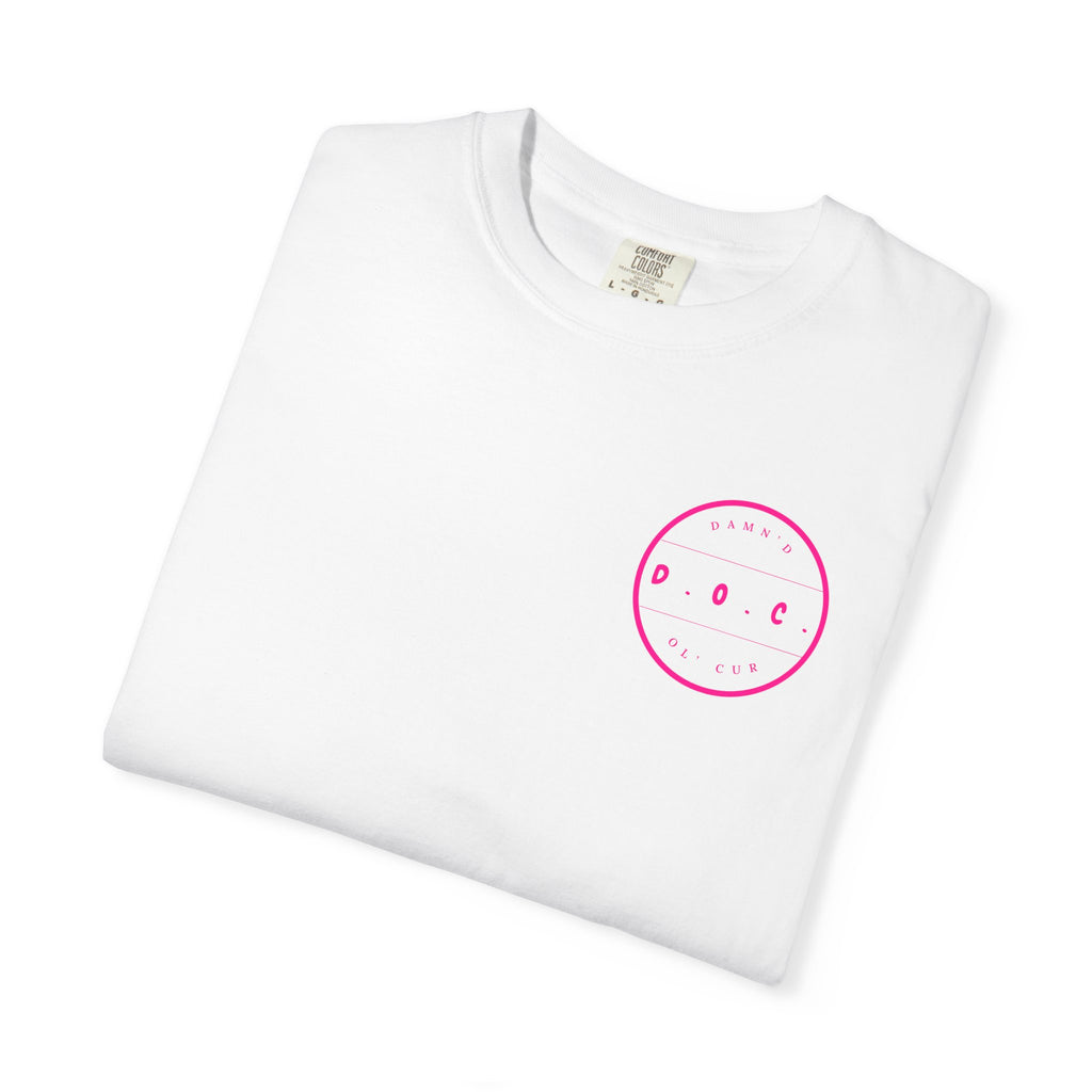 Dog Portrait T‑Shirt — 'Damn'd Ol Cur Co.' Graphic Tee