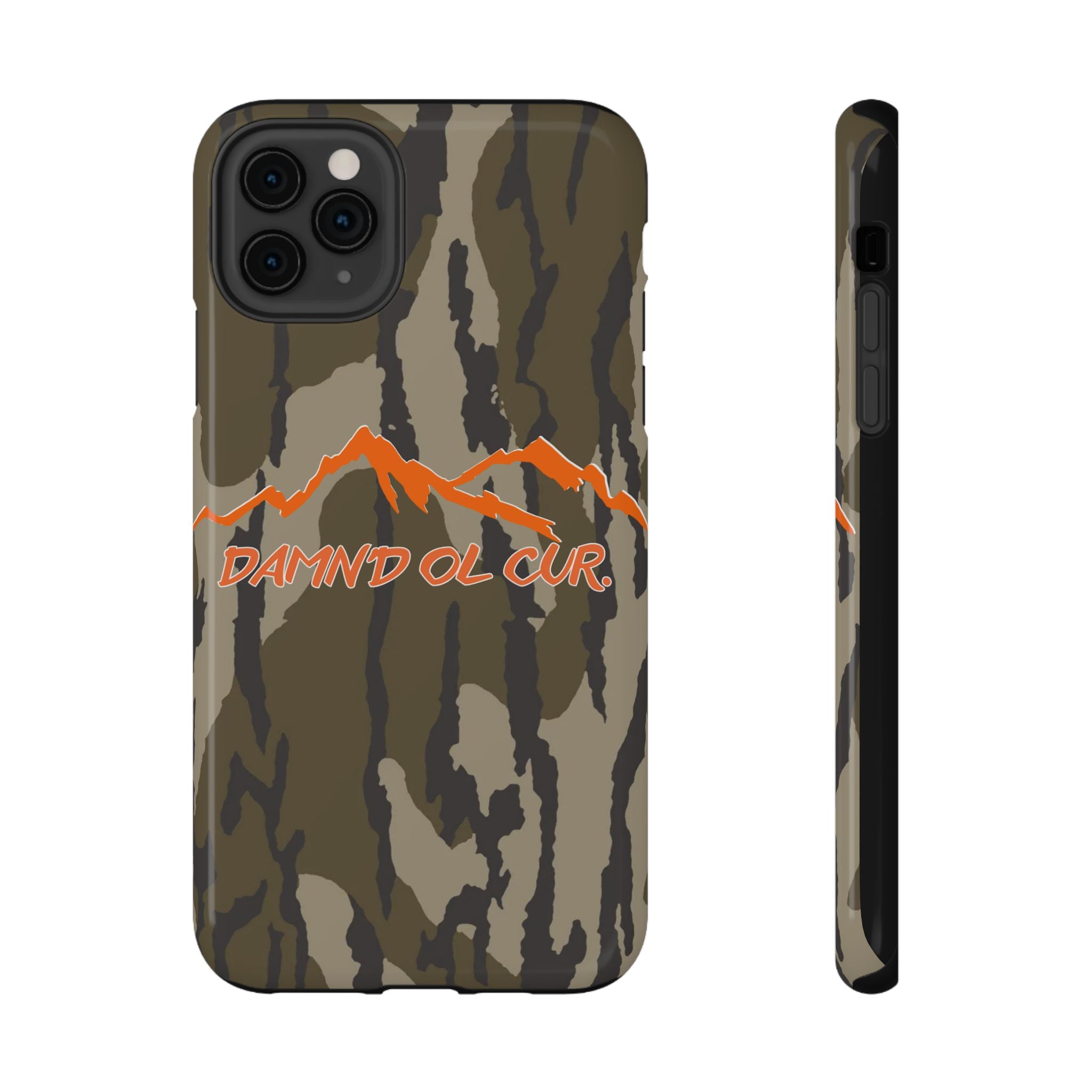 Camo Mountain Impact-Resistant Phone Case — 'Damn'd O'Clur' Outdoor Protective Cover
