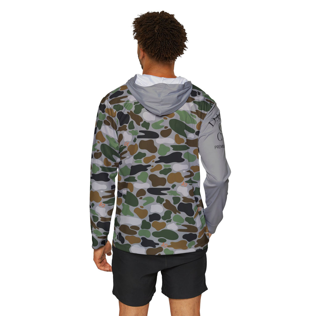 Camo Performance Warmup Hoodie - Men's Lightweight Athletic Pullover