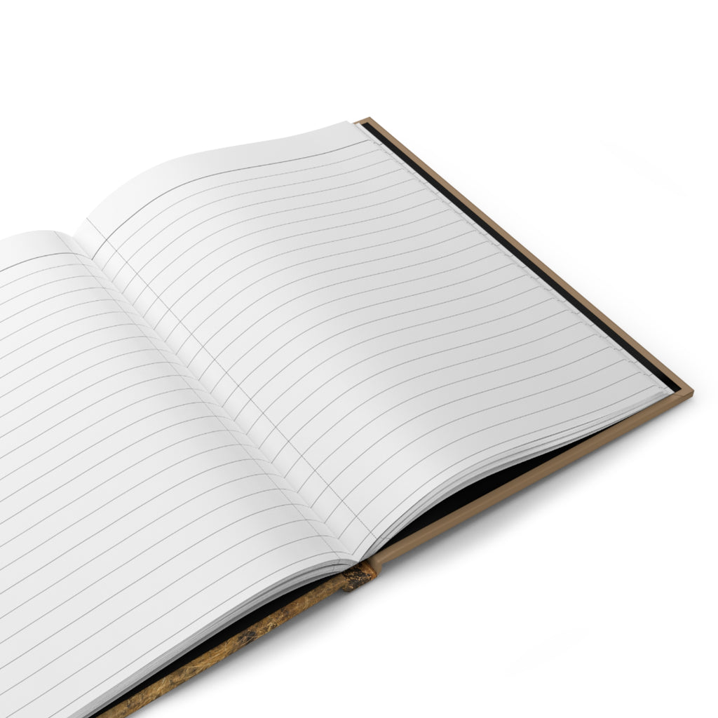 Longhorn Bull Hardcover Journal — Rustic Farmhouse Lined Notebook