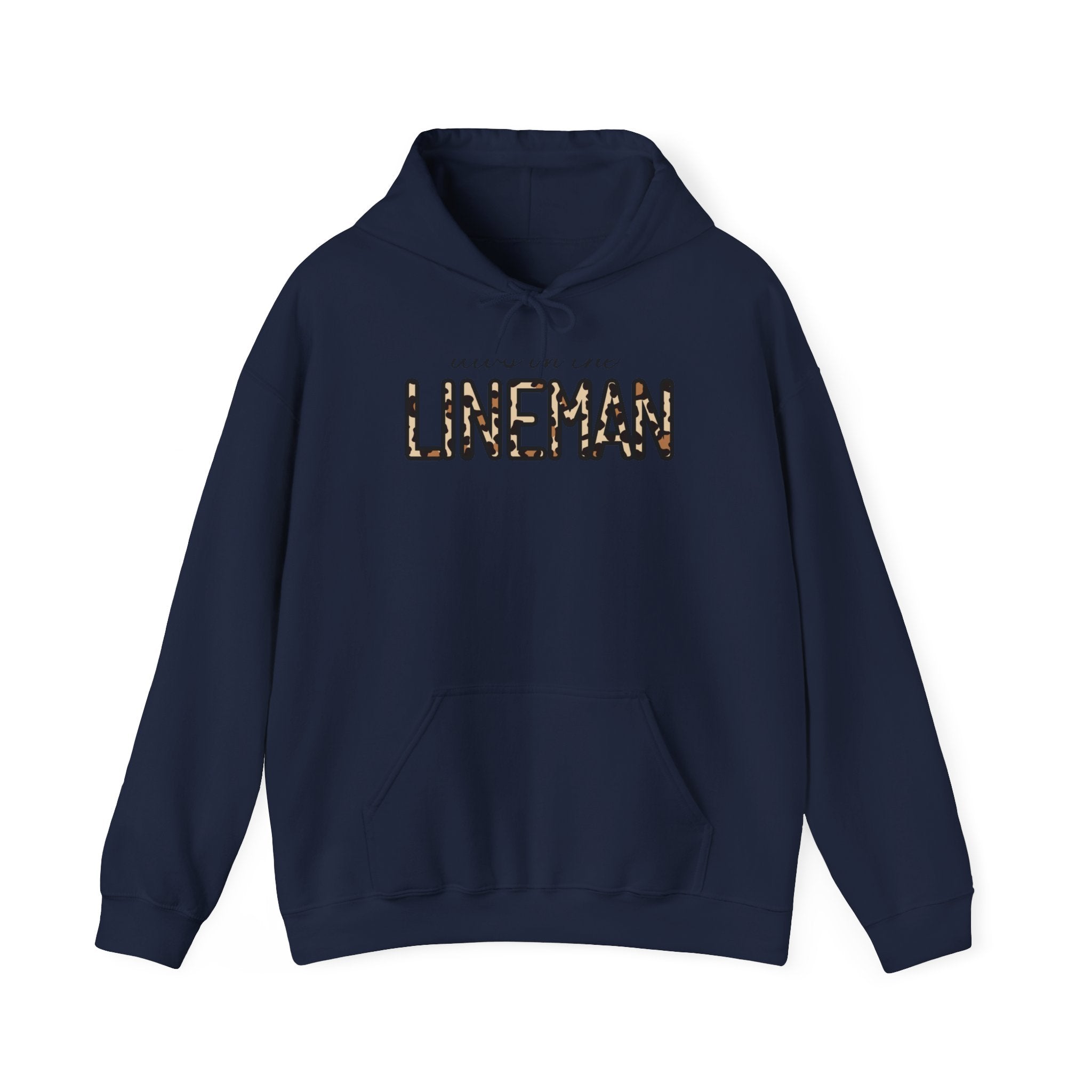 Lineman Hoodie – "dibs on the Lineman" Graphic Pullover
