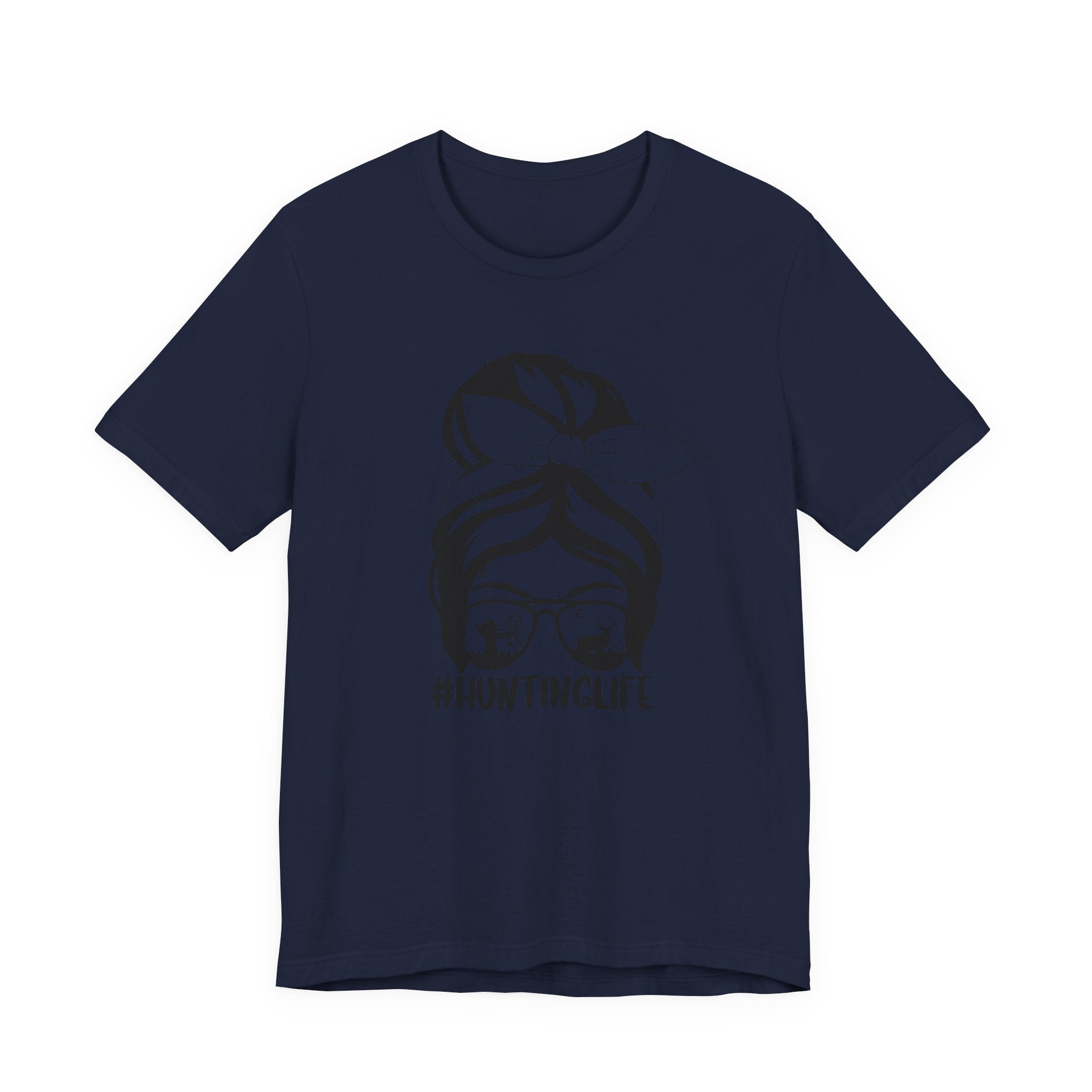 Hunting Life Graphic Tee — Bandana Bun & Sunglasses #HuntingLife Shirt