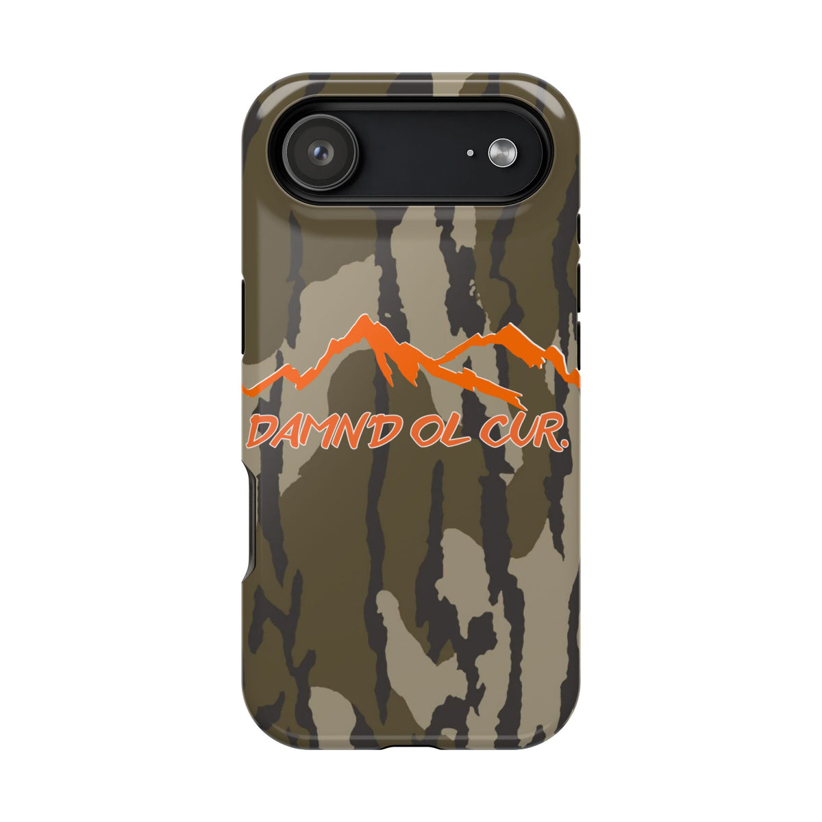 Camo Mountain Impact-Resistant Phone Case — 'Damn'd O'Clur' Outdoor Protective Cover