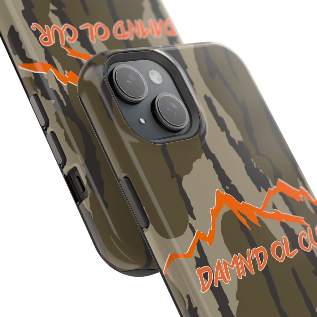Camo Mountain Impact-Resistant Phone Case — 'Damn'd O'Clur' Outdoor Protective Cover