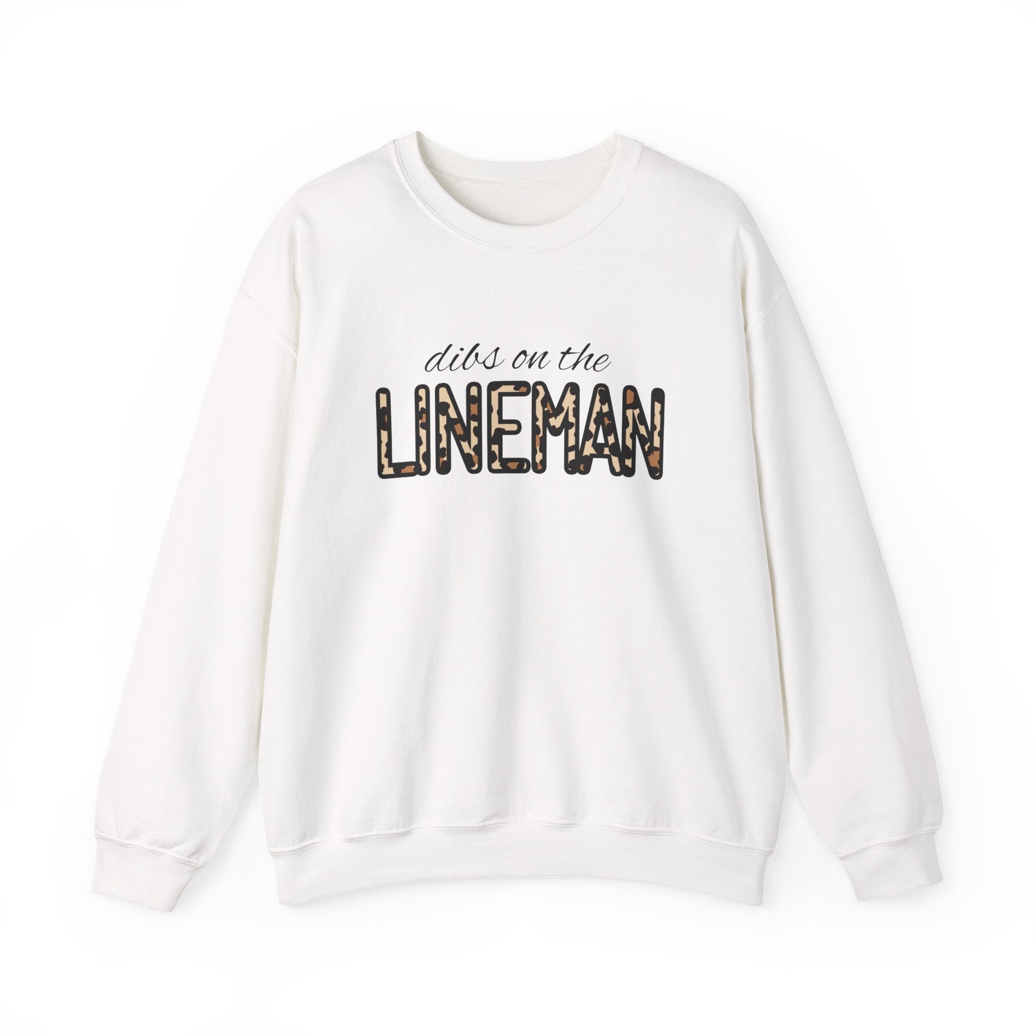 Dibs on the Lineman Crewneck Sweatshirt — Lineman Appreciation Pullover