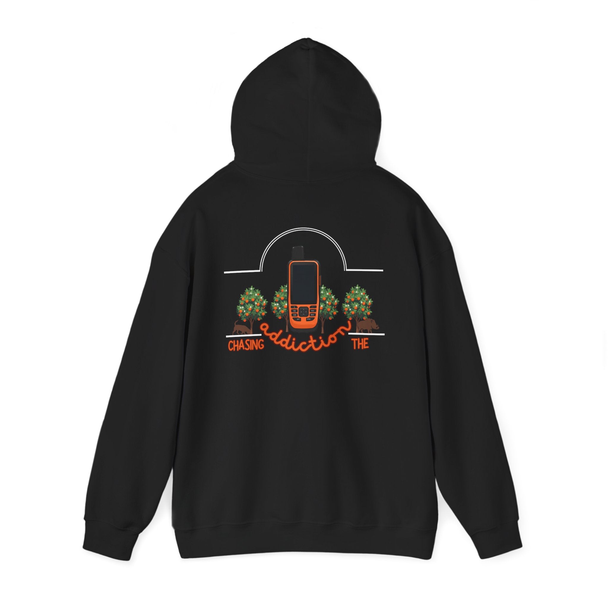 Tree Emblem Hoodie - Tiny Green Tree with DAC Text Chest Logo