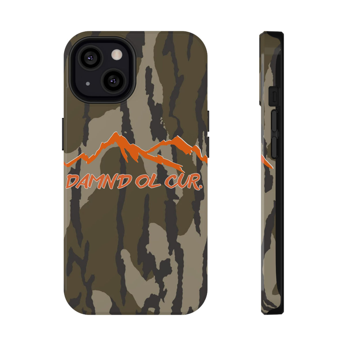 Camo Mountain Impact-Resistant Phone Case — 'Damn'd O'Clur' Outdoor Protective Cover