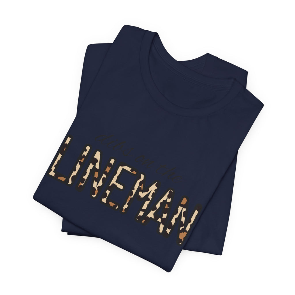 Dibs on the Lineman T-Shirt — Football Lineman Crew Tee