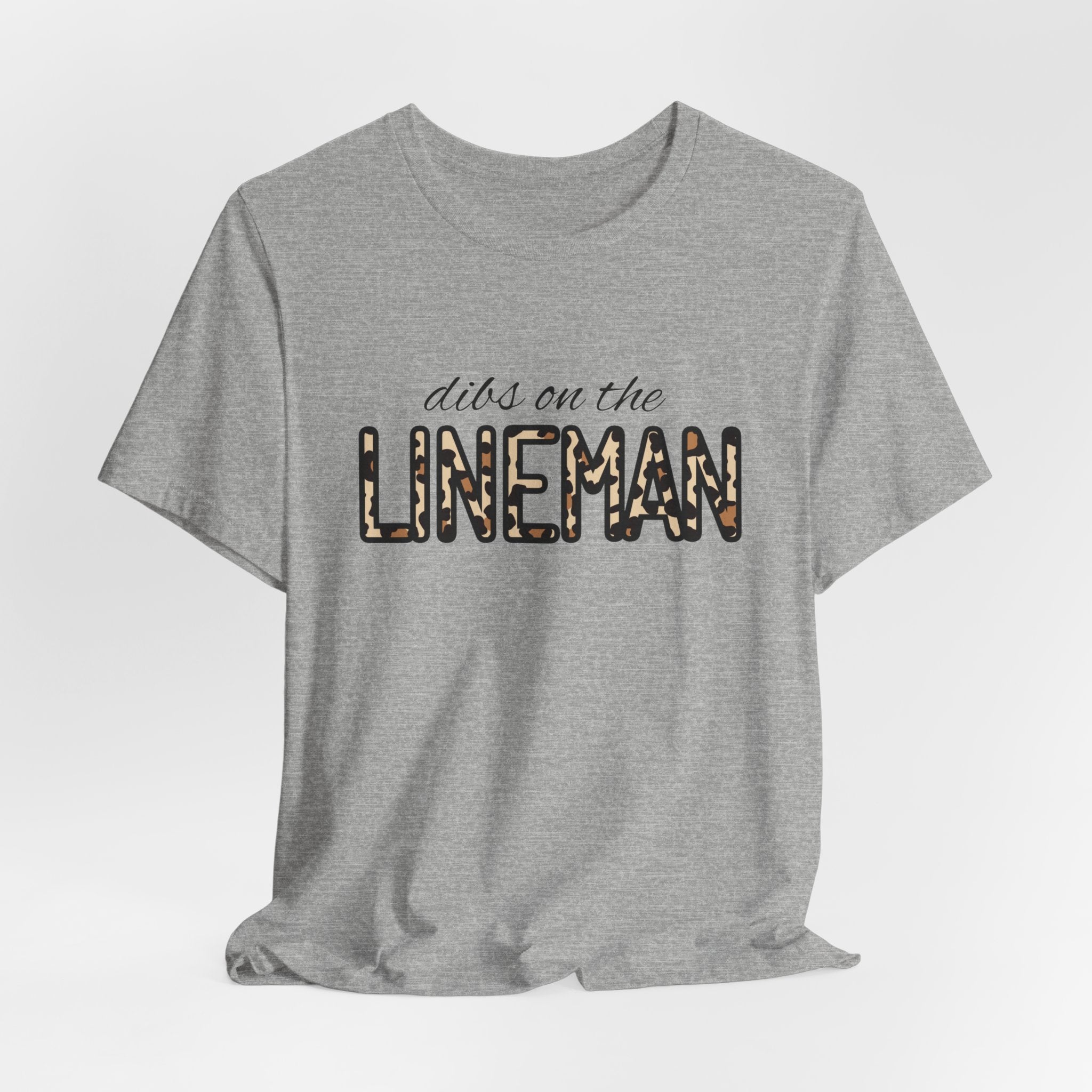 Dibs on the Lineman T-Shirt — Football Lineman Crew Tee