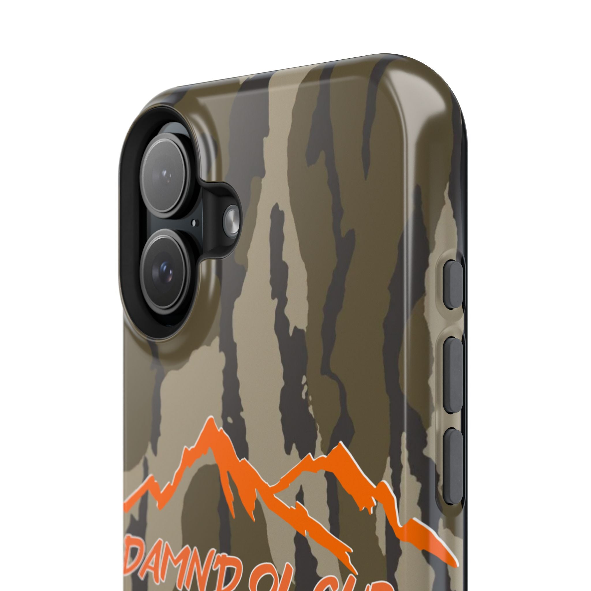 Camo Mountain Impact-Resistant Phone Case — 'Damn'd O'Clur' Outdoor Protective Cover