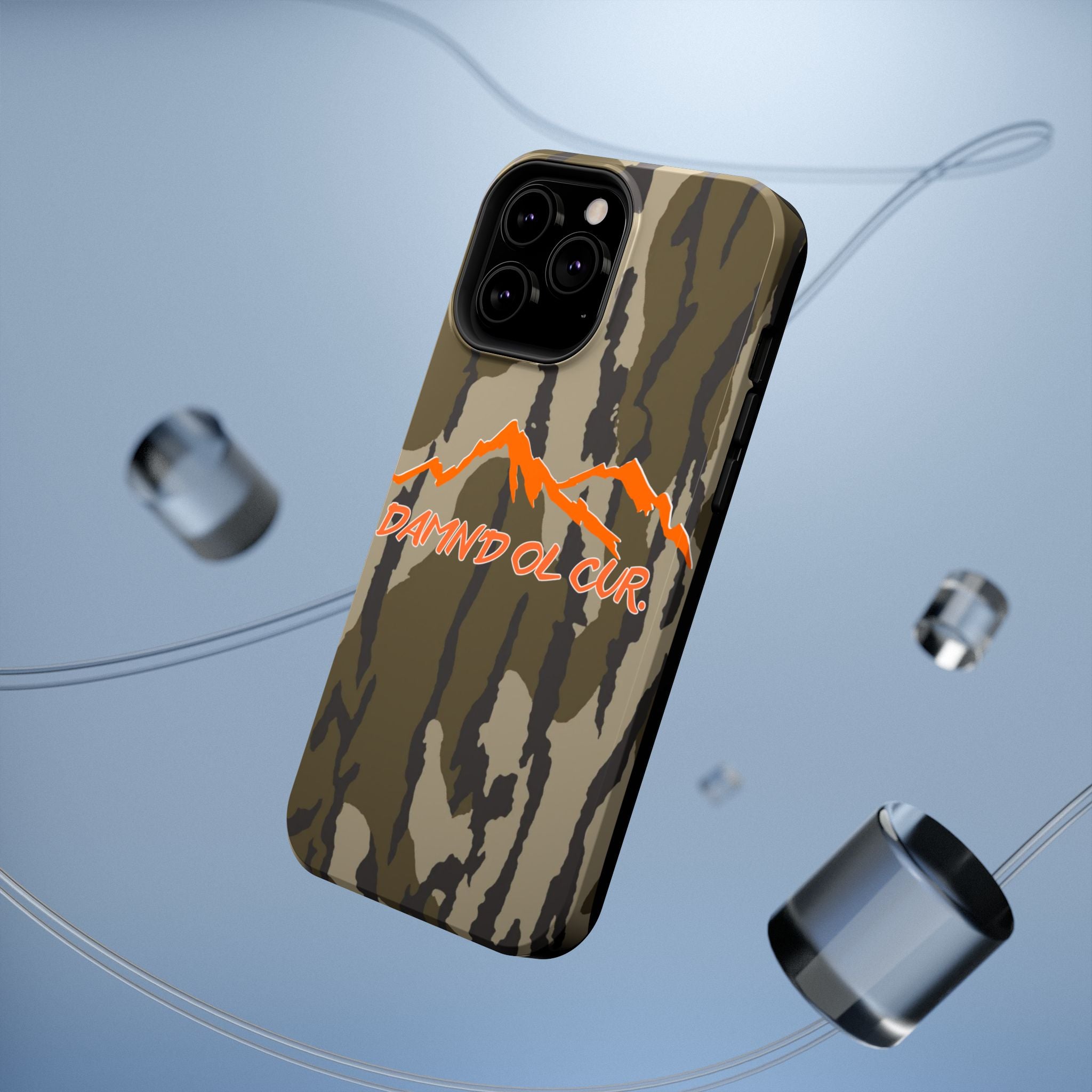 Camo Mountain Impact-Resistant Phone Case — 'Damn'd O'Clur' Outdoor Protective Cover