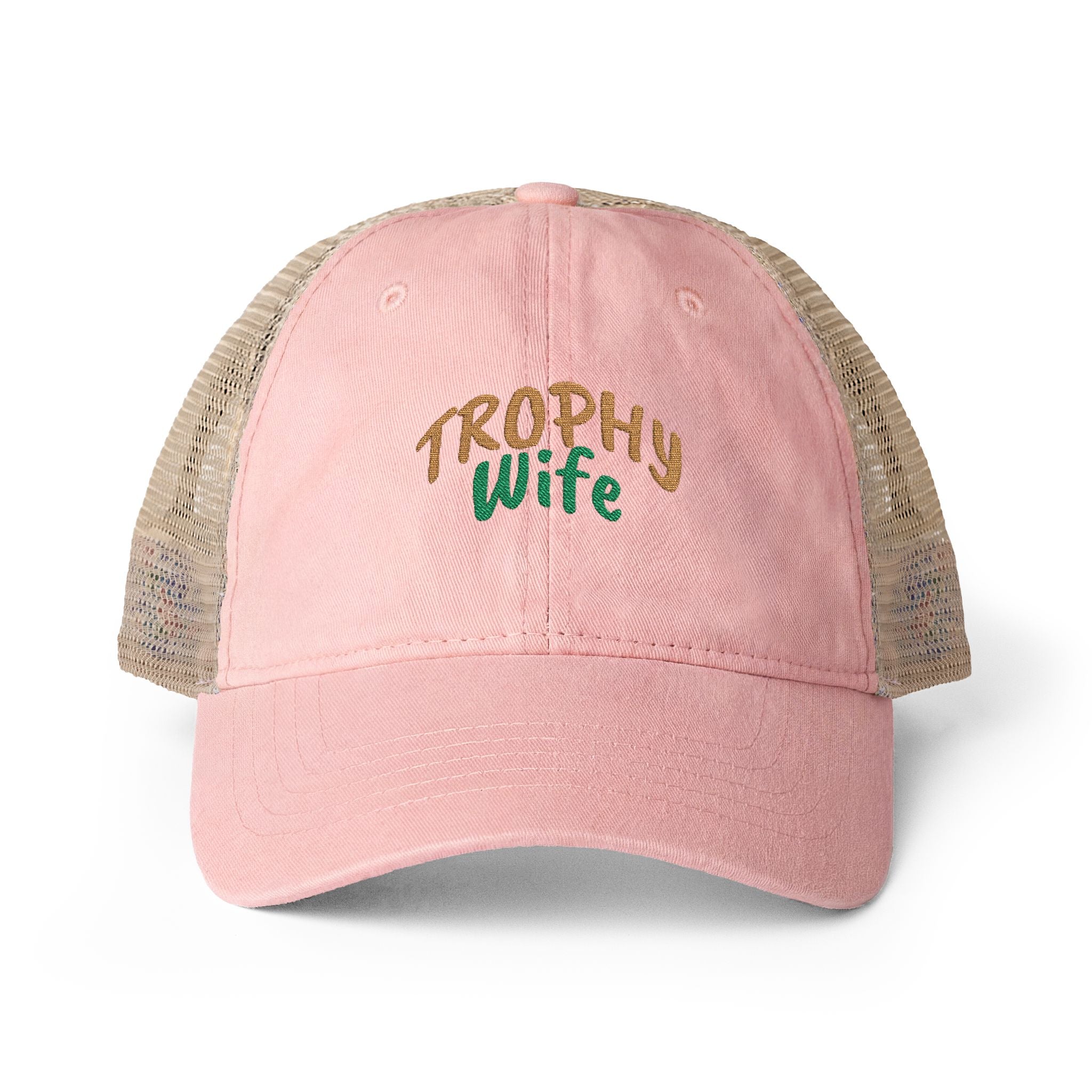 Women's Washed Mesh-Back Cap