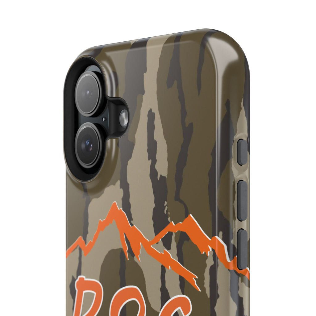 Camouflage Impact-Resistant Phone Case — D.O.C. Mountain Logo