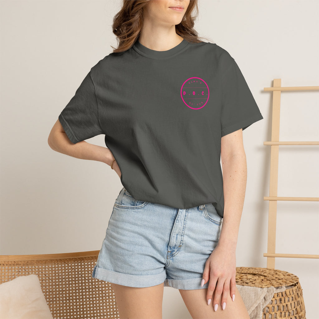 Dog Portrait T‑Shirt — 'Damn'd Ol Cur Co.' Graphic Tee