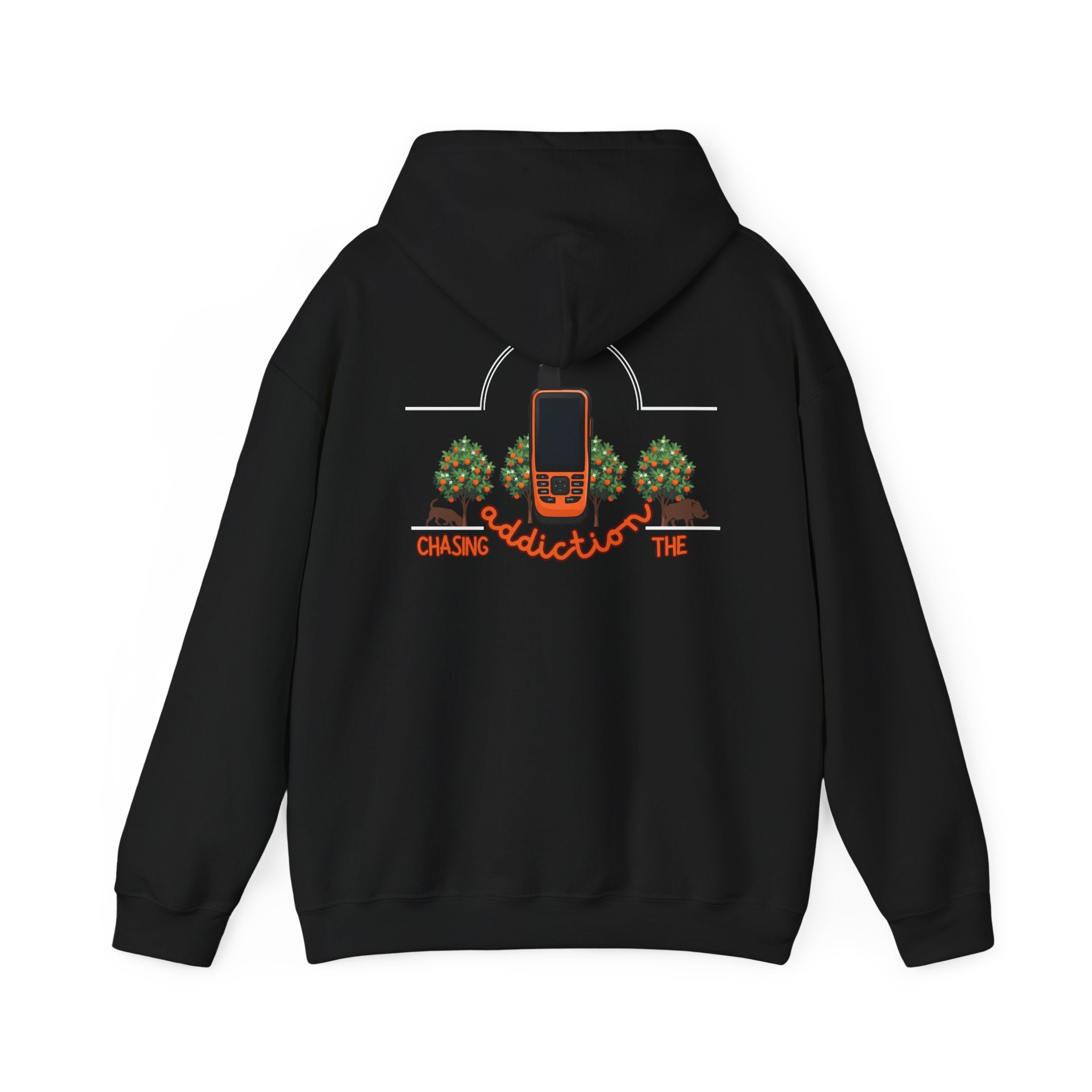 Tree Emblem Hoodie - Tiny Green Tree with DAC Text Chest Logo