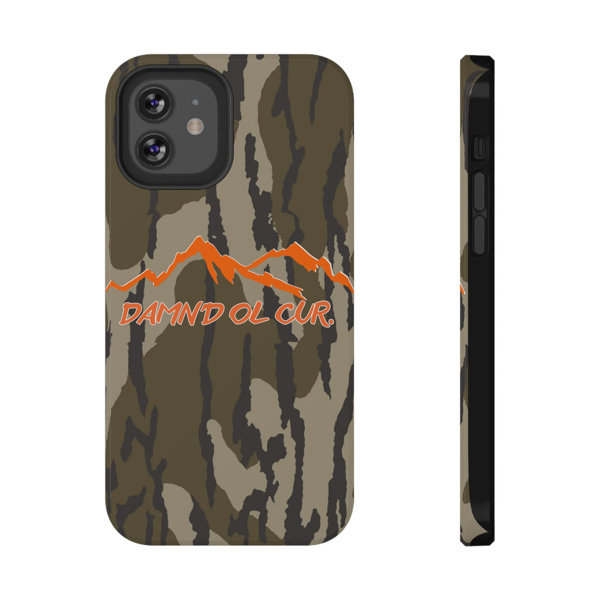 Camo Mountain Impact-Resistant Phone Case — 'Damn'd O'Clur' Outdoor Protective Cover
