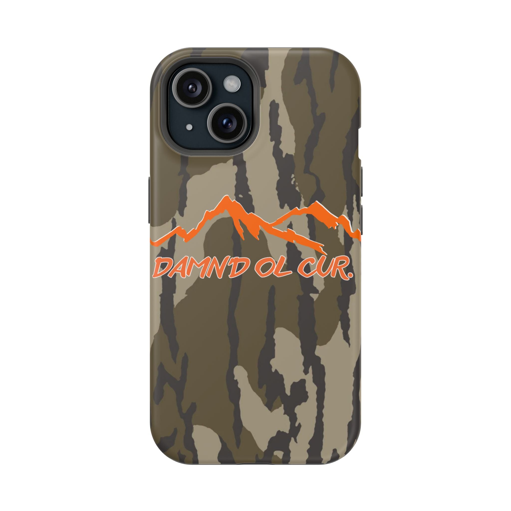 Camo Mountain Impact-Resistant Phone Case — 'Damn'd O'Clur' Outdoor Protective Cover
