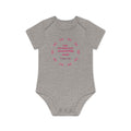 Baby Bodysuit - "I am fearfully and wonderfully made" Psalm 139 Christian Infant Onesie