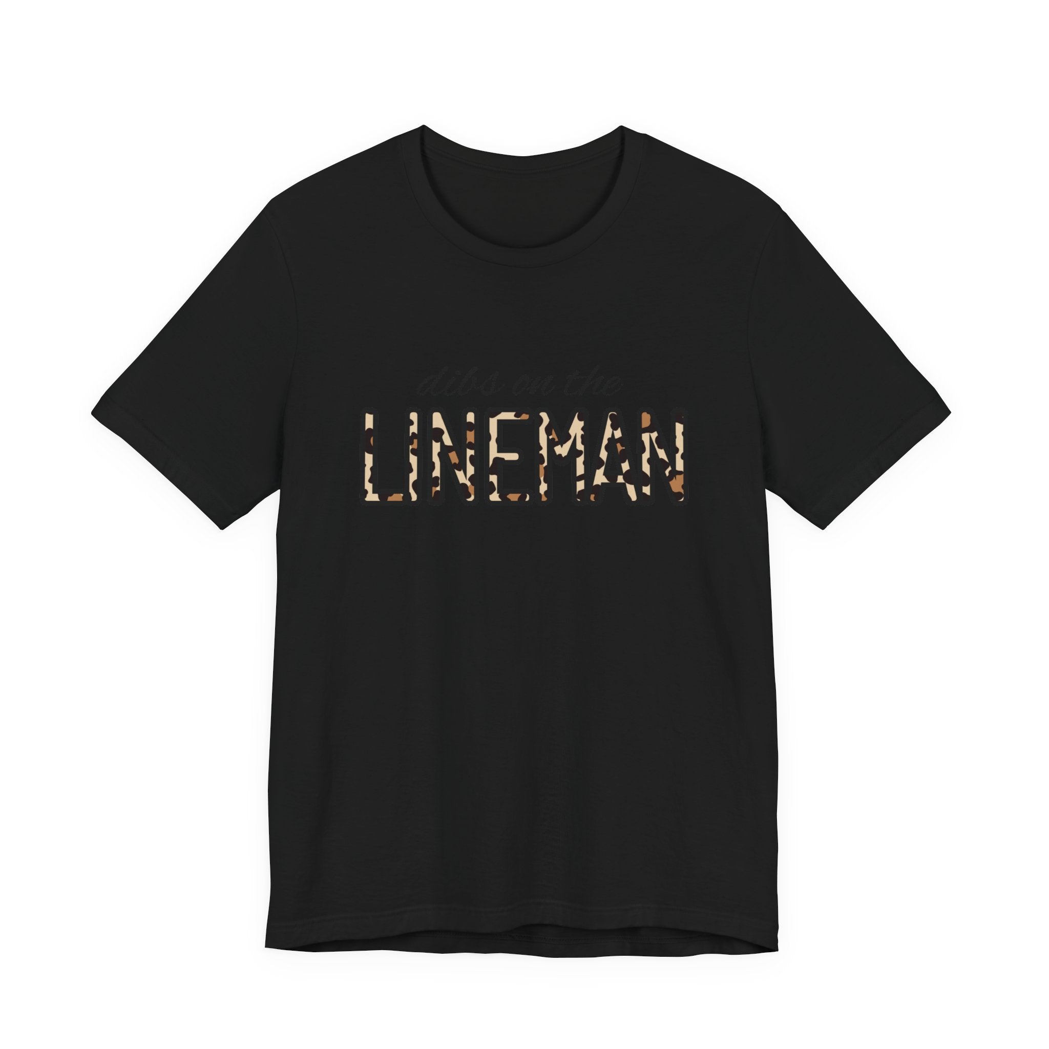 Dibs on the Lineman T-Shirt — Football Lineman Crew Tee