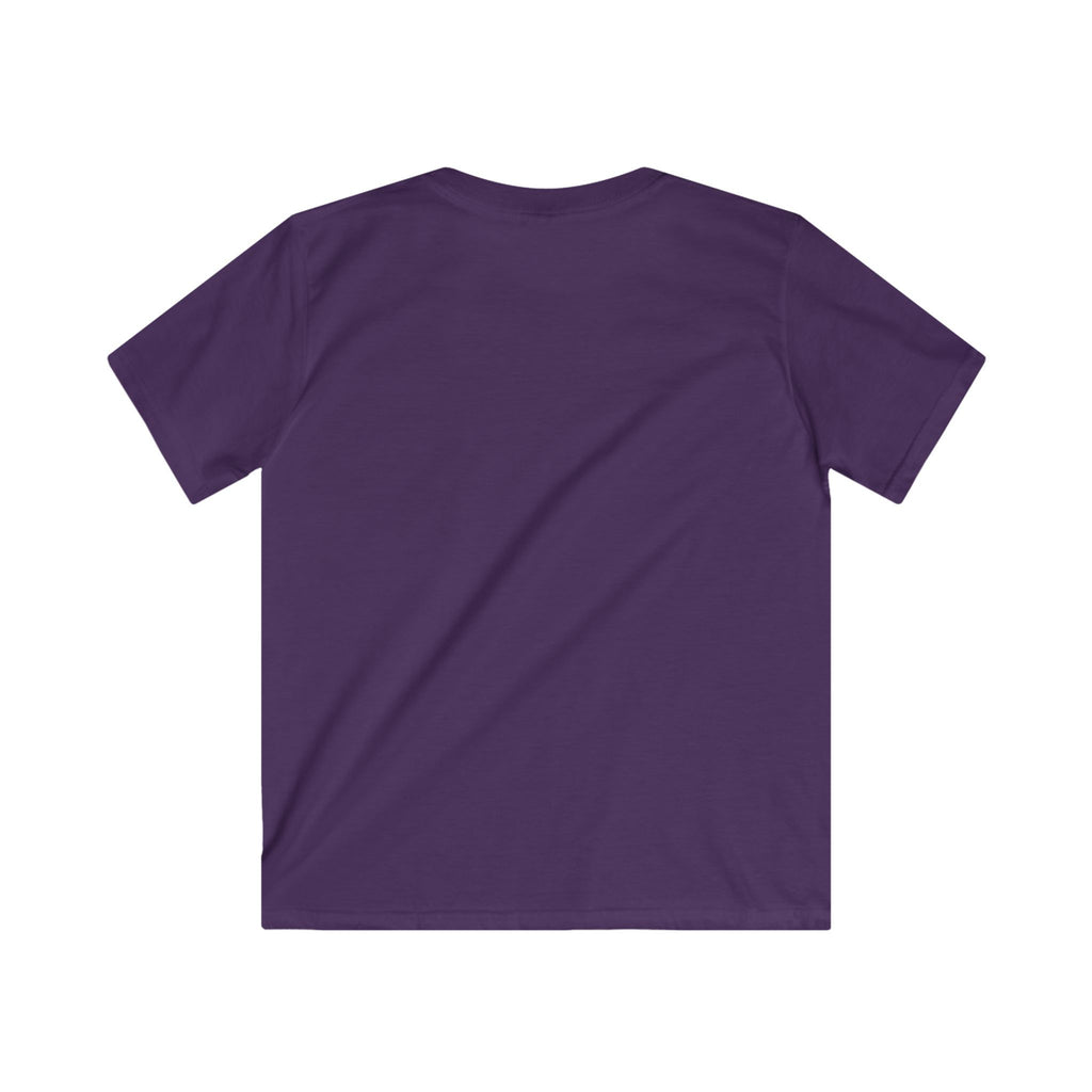 Kids Halloween Ghost Tee — Cute Purple & Green Ghosts Graphic Shirt