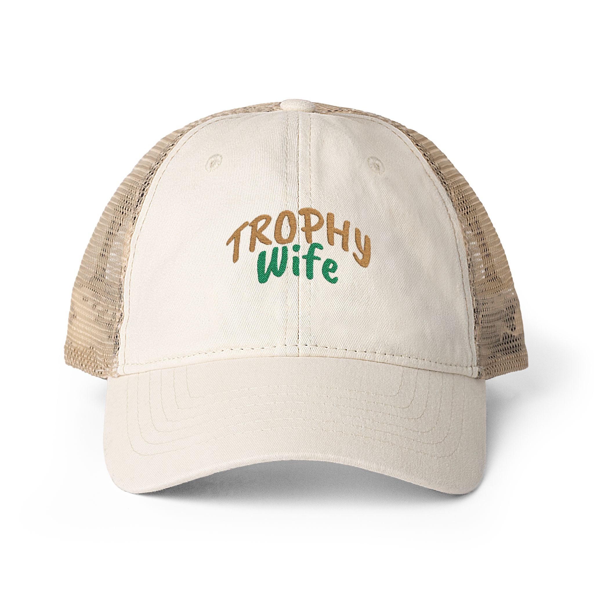 Women's Washed Mesh-Back Cap