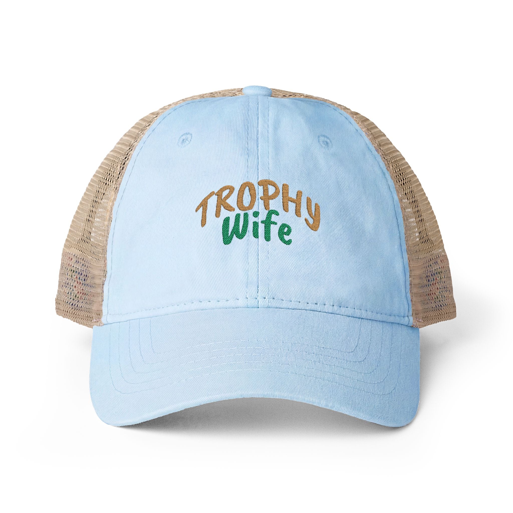 Women's Washed Mesh-Back Cap