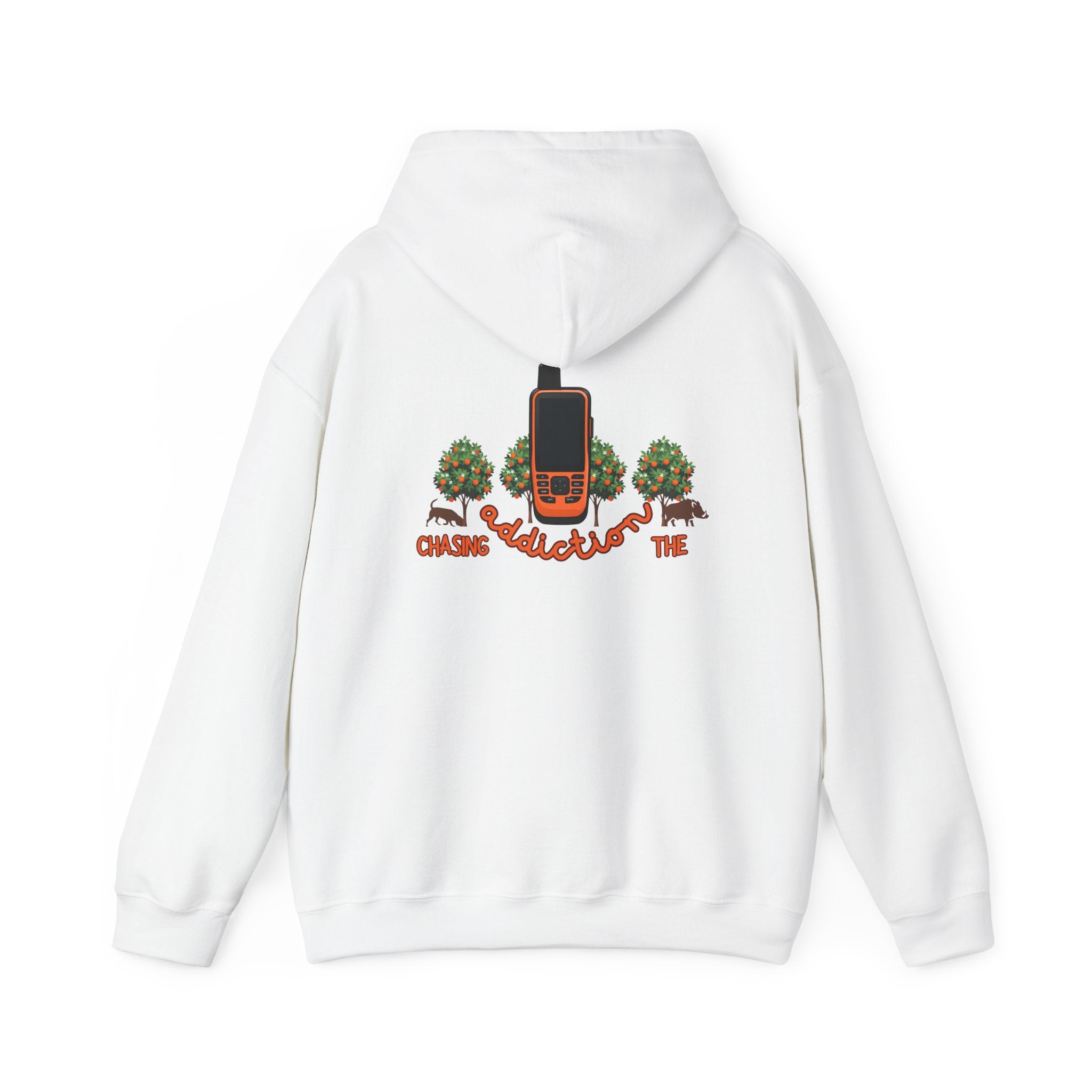 Tree Emblem Hoodie - Tiny Green Tree with DAC Text Chest Logo