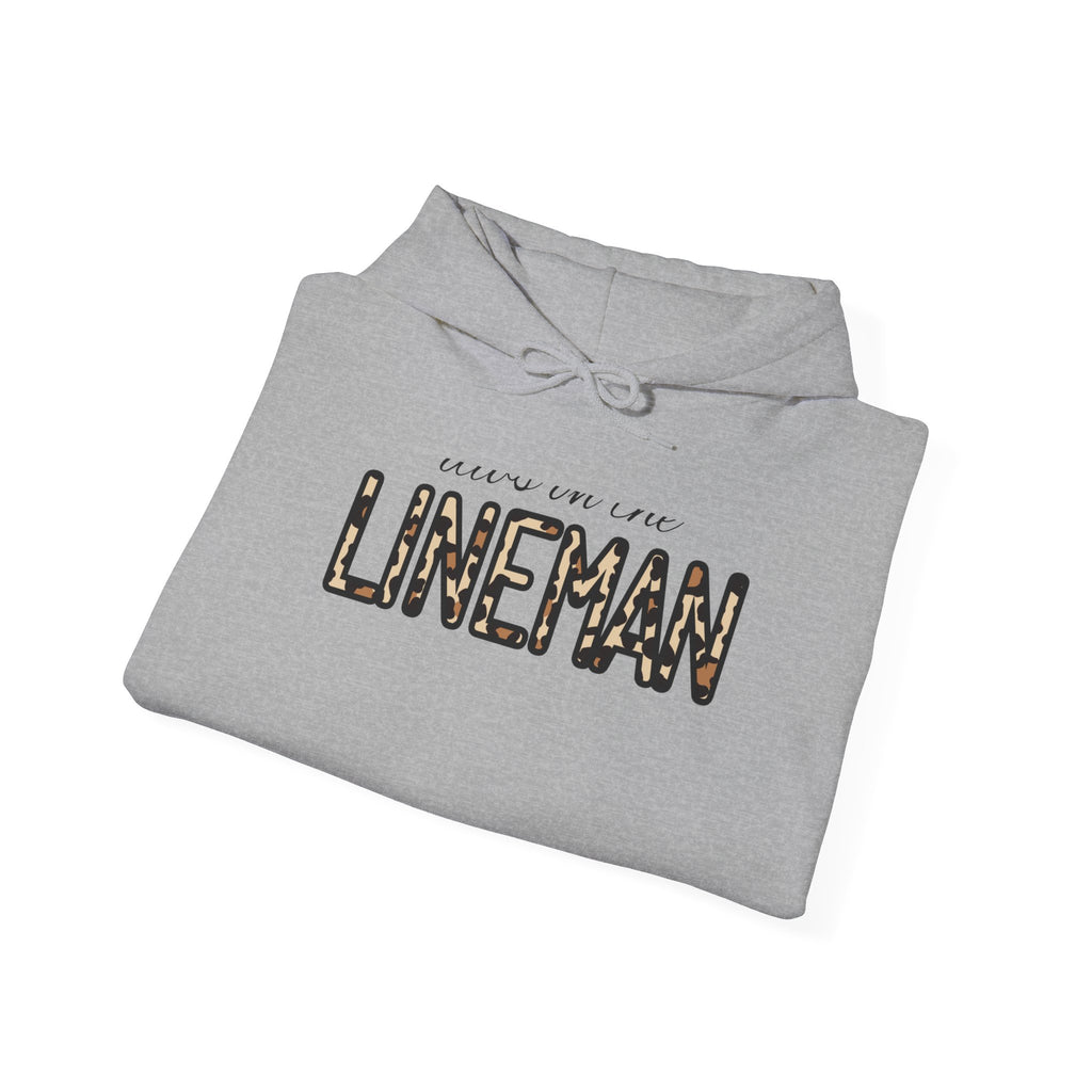 Lineman Hoodie – "dibs on the Lineman" Graphic Pullover