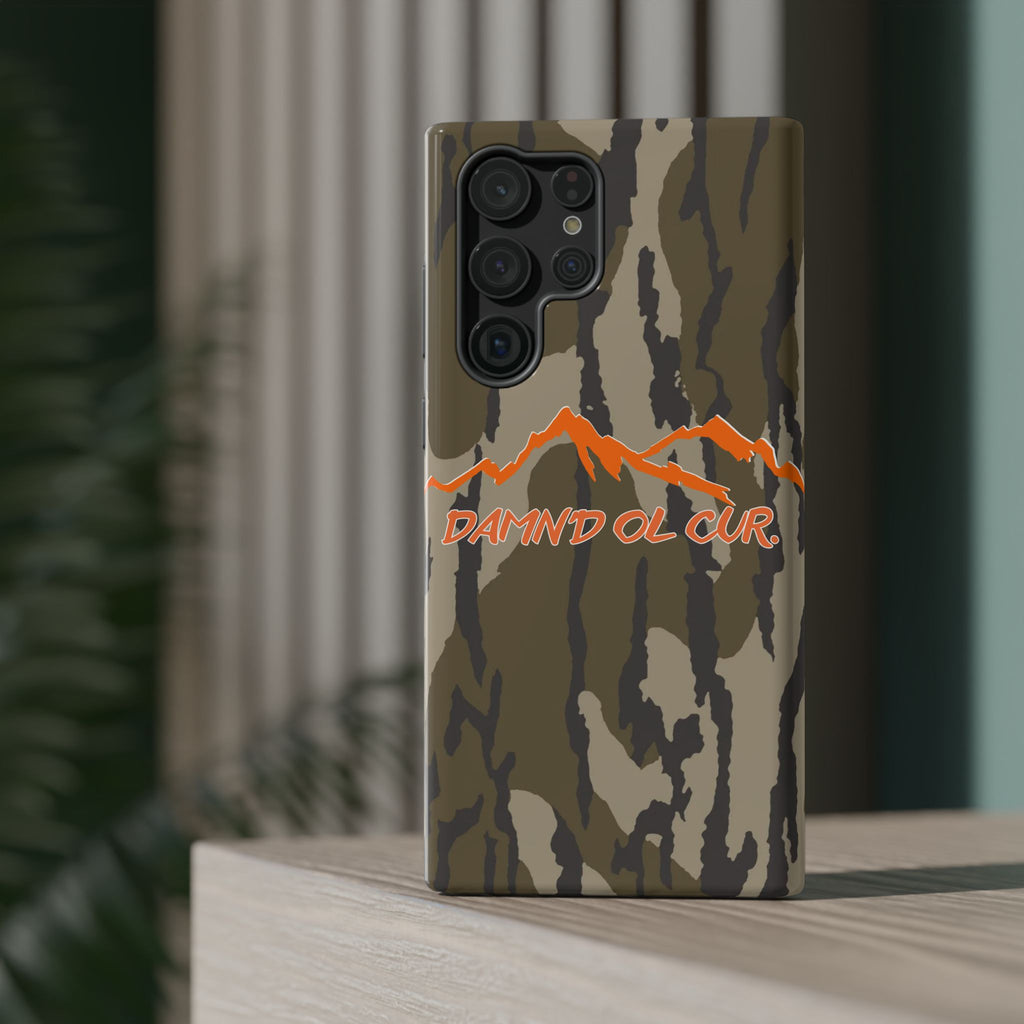 Camo Mountain Impact-Resistant Phone Case — 'Damn'd O'Clur' Outdoor Protective Cover