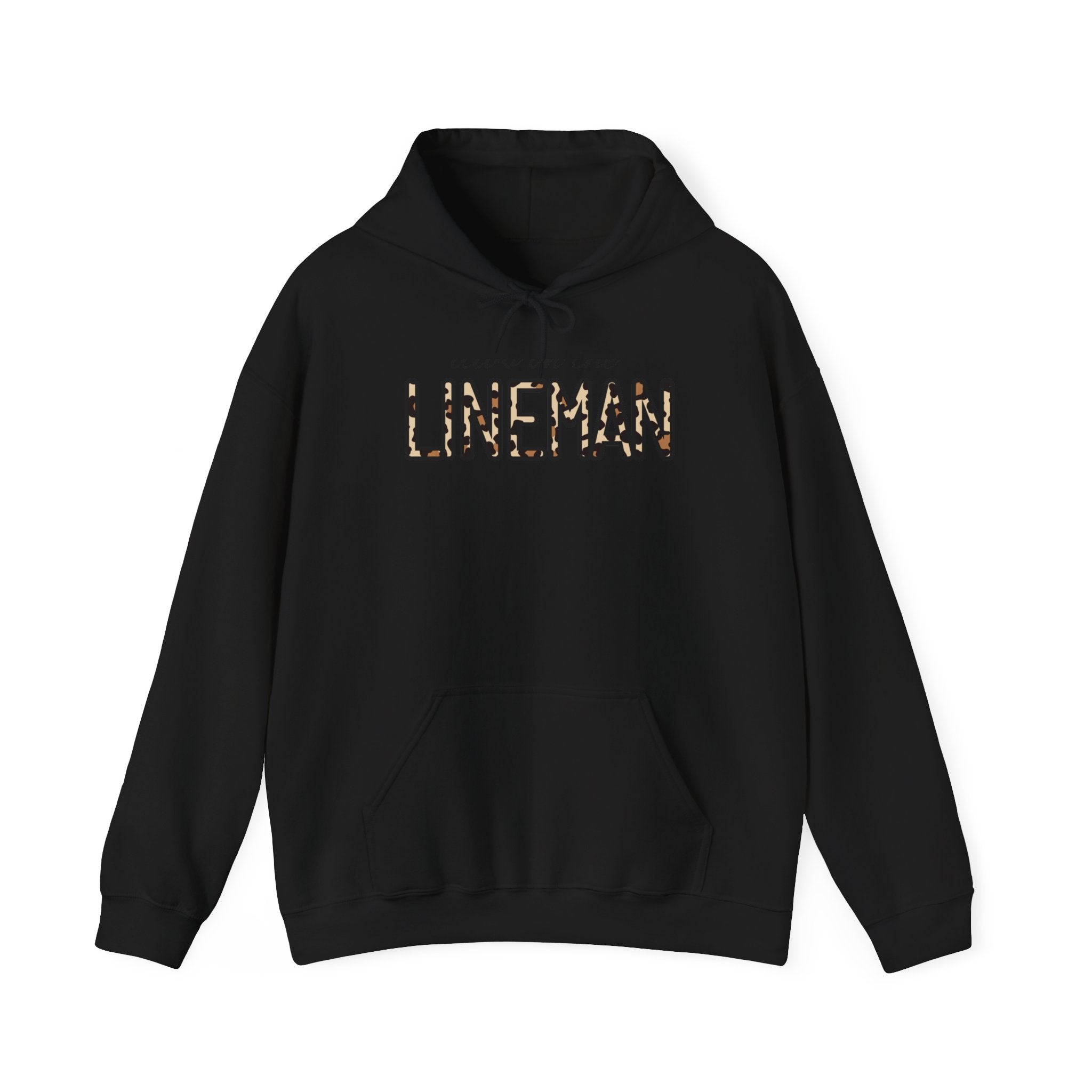 Lineman Hoodie – "dibs on the Lineman" Graphic Pullover