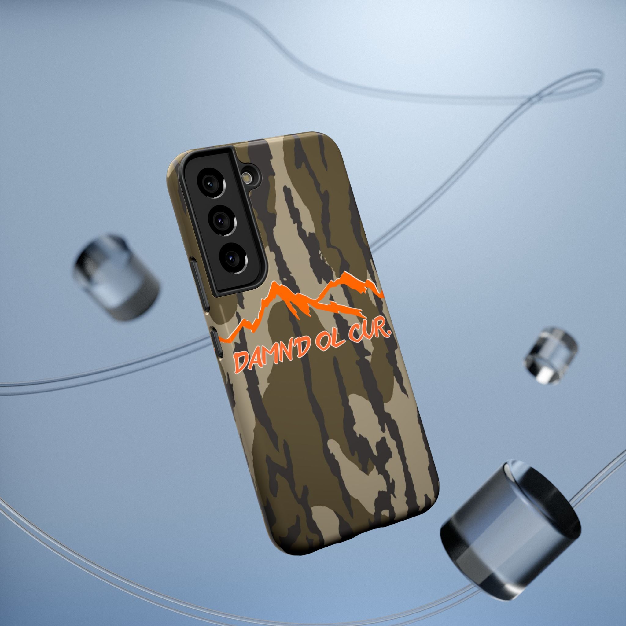 Camo Mountain Impact-Resistant Phone Case — 'Damn'd O'Clur' Outdoor Protective Cover