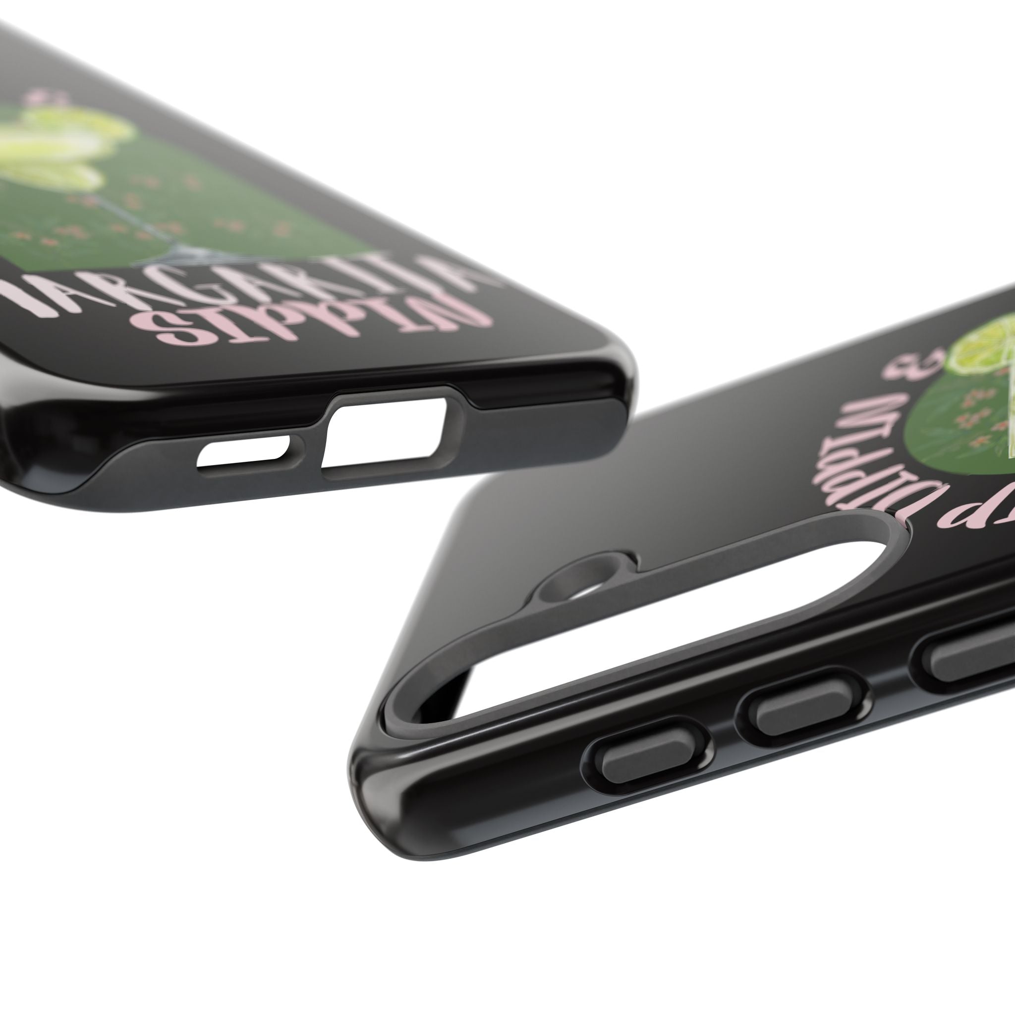 Margarita Sippin' Phone Case – 'Chip Dippin & Margarita Sippin' Cocktail Graphic