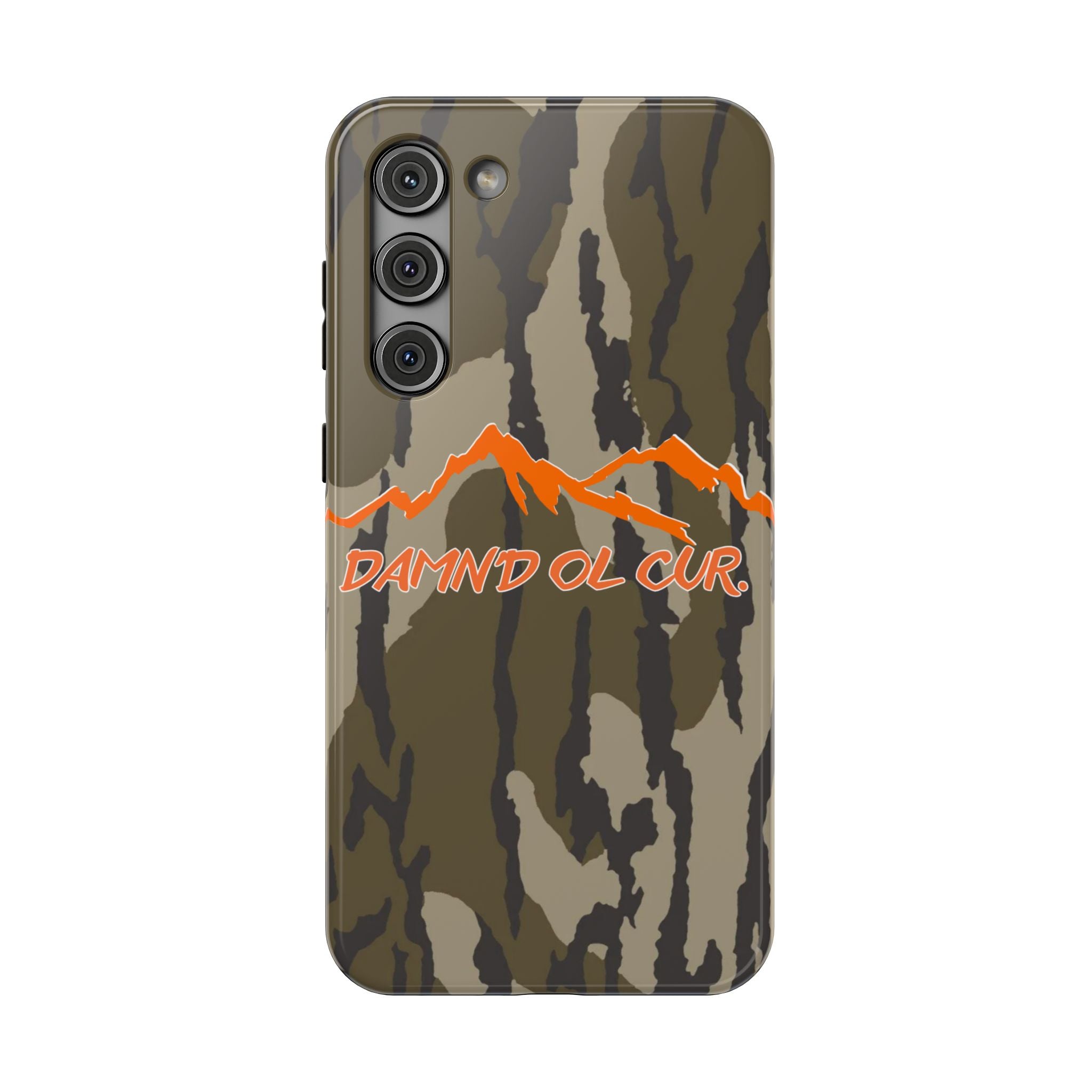Camo Mountain Impact-Resistant Phone Case — 'Damn'd O'Clur' Outdoor Protective Cover