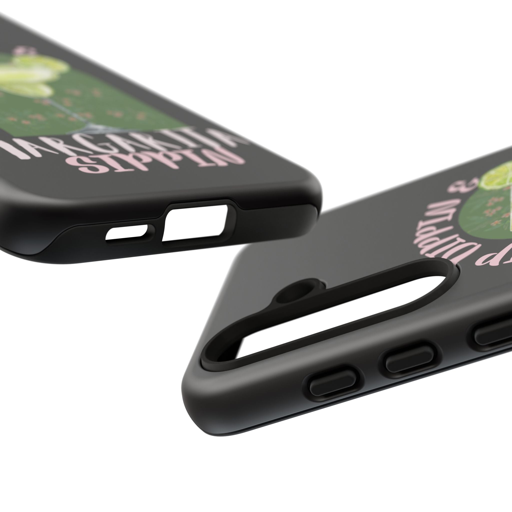 Margarita Sippin' Phone Case – 'Chip Dippin & Margarita Sippin' Cocktail Graphic